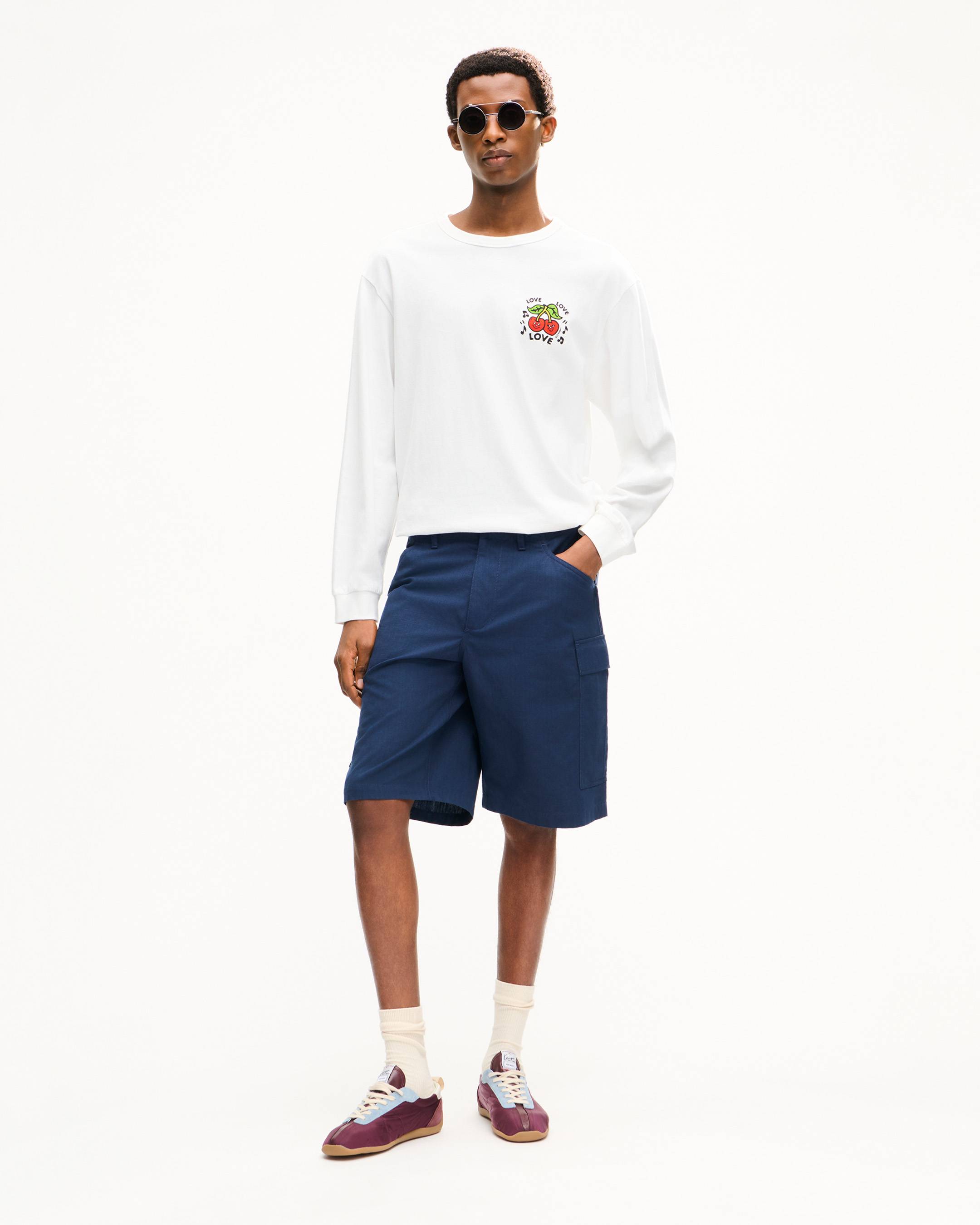 'KENZO Loves' long sleeves T-shirt in cotton