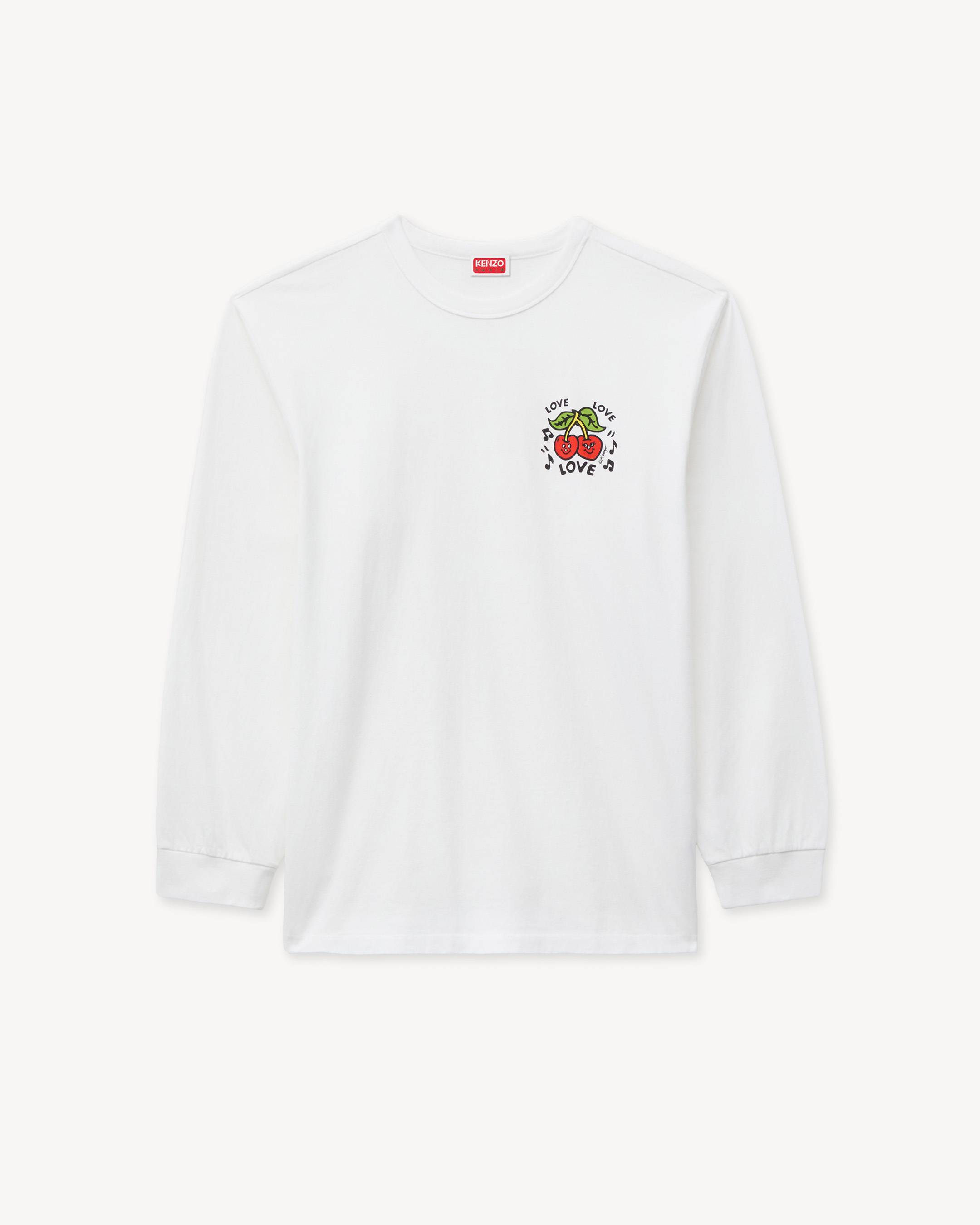 'KENZO Loves' long sleeves T-shirt in cotton