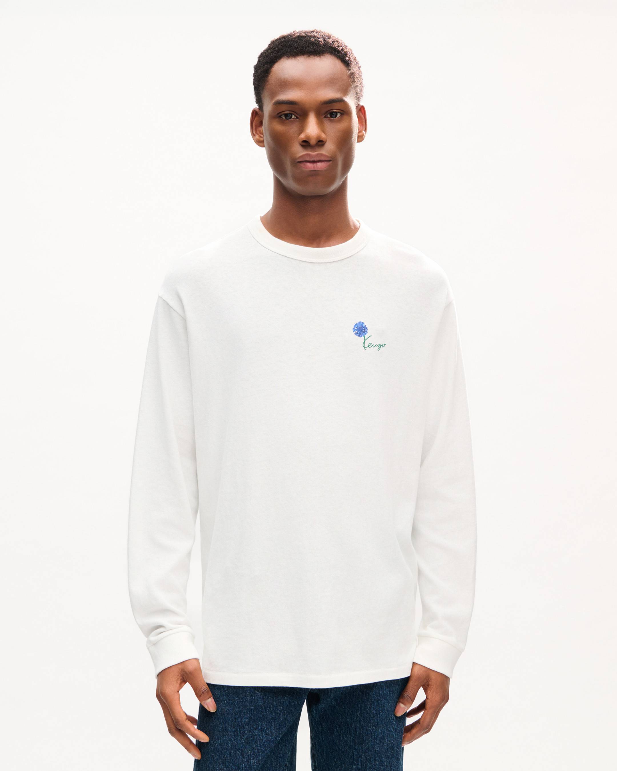 KENZO Tulip' ロングスリーブ Tシャツ イン コットン | メンズ | KENZO