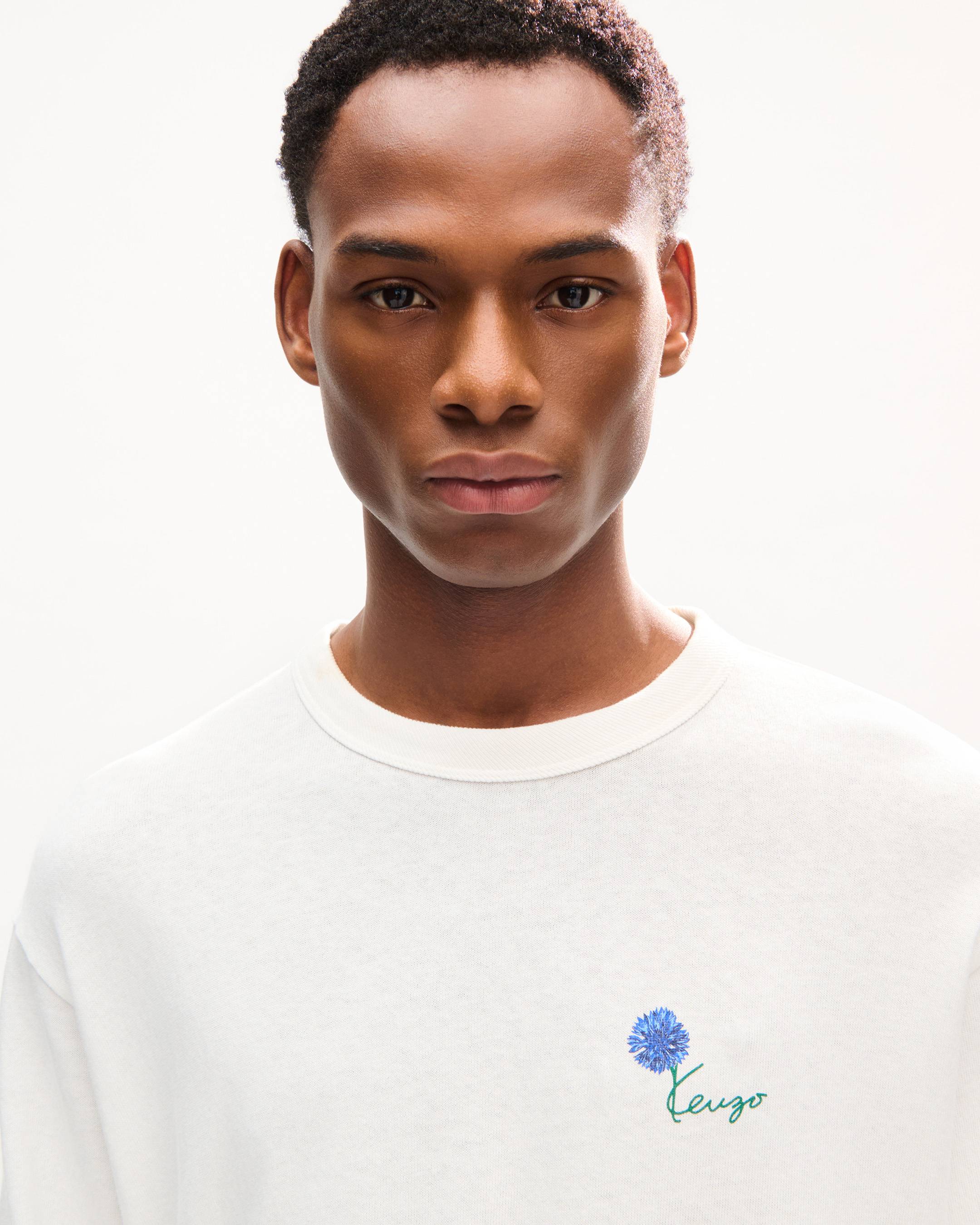 T-shirt &agrave; manches longues 'KENZO Tulip' en coton