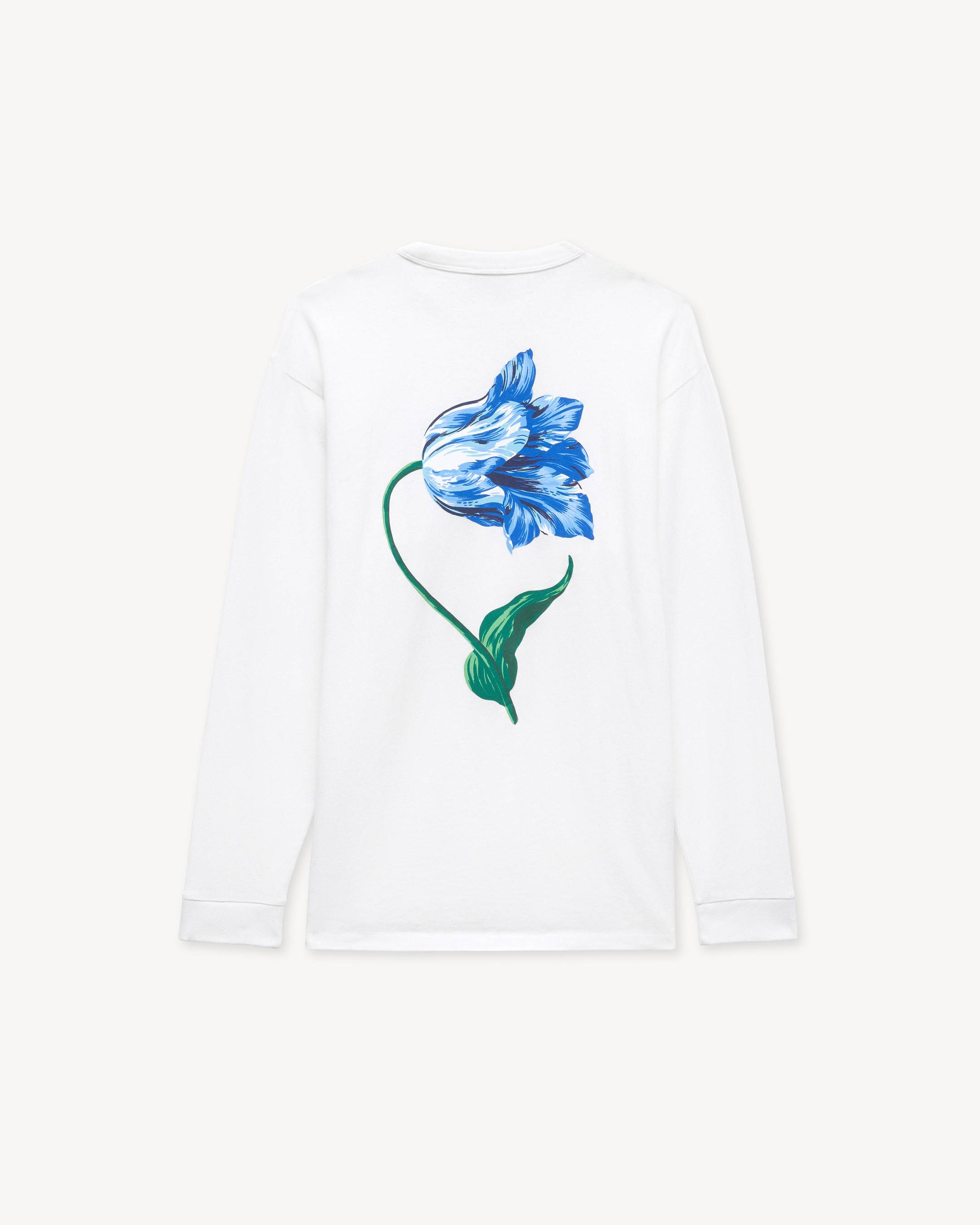 T-shirt &agrave; manches longues 'KENZO Tulip' en coton