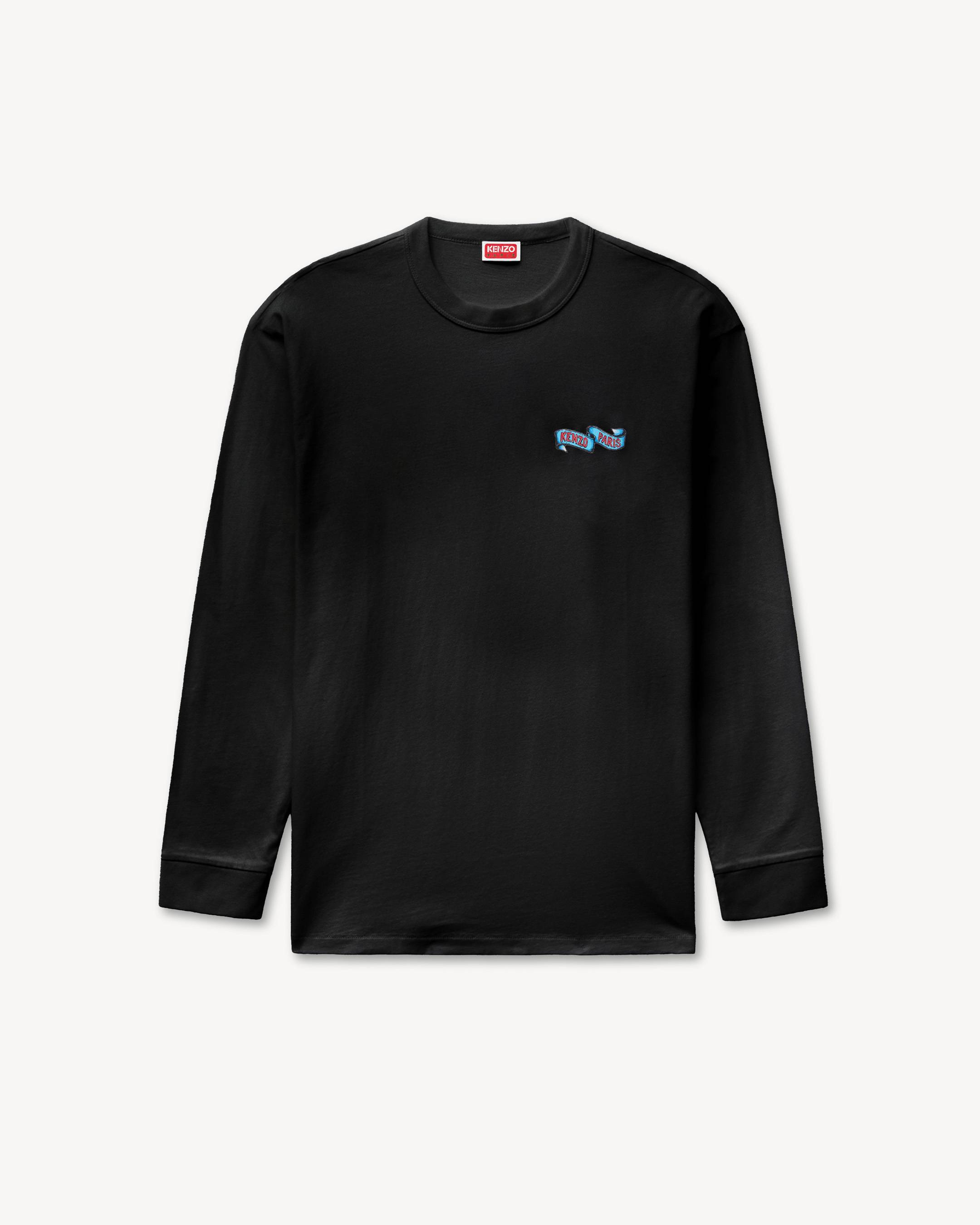T-shirt &agrave; manches longues 'KENZO Jumping Tiger' en coton