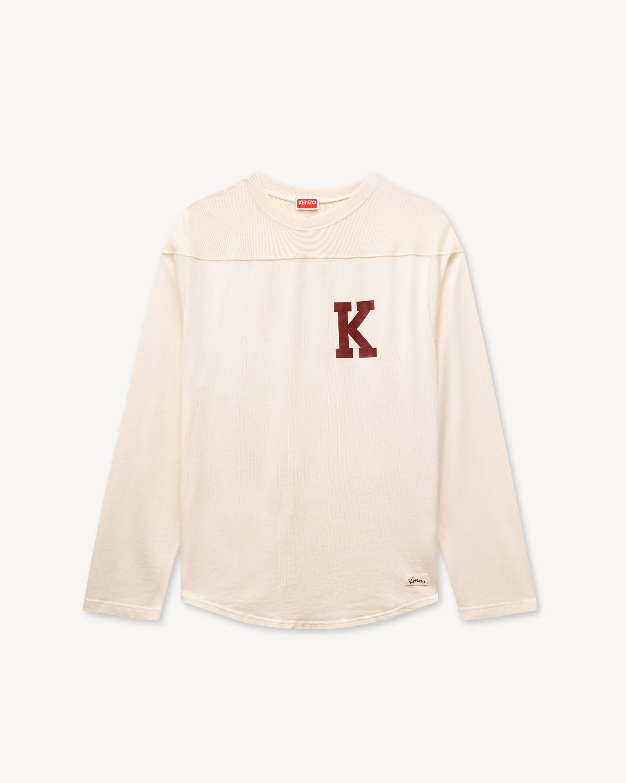 KENZO（2L×13、A4×3） KENZO Varsity' long sleeves T-shirt in cotton | Men's | KENZO