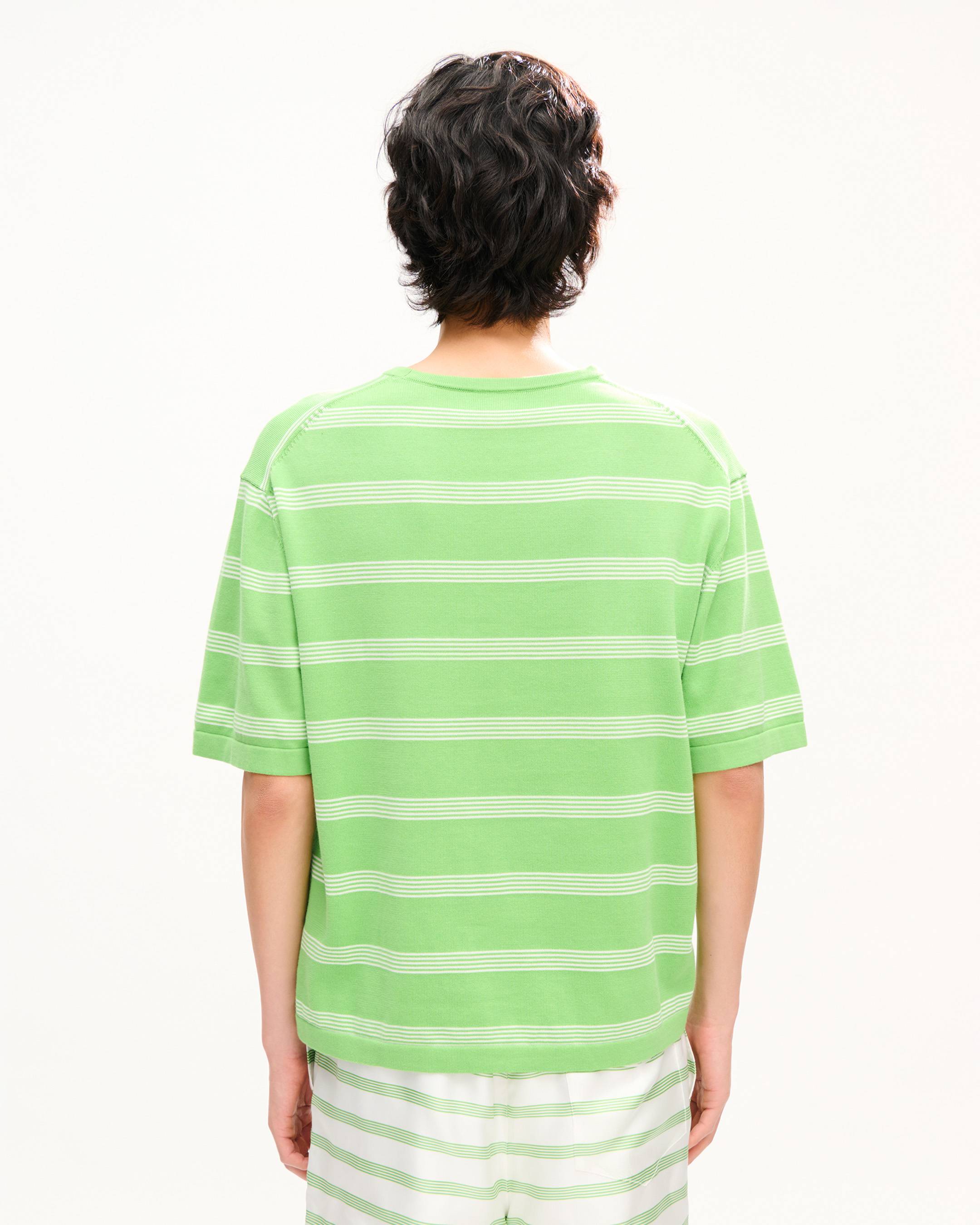 'KENZO Sounds' embroidered mariniere T-shirt in light cotton