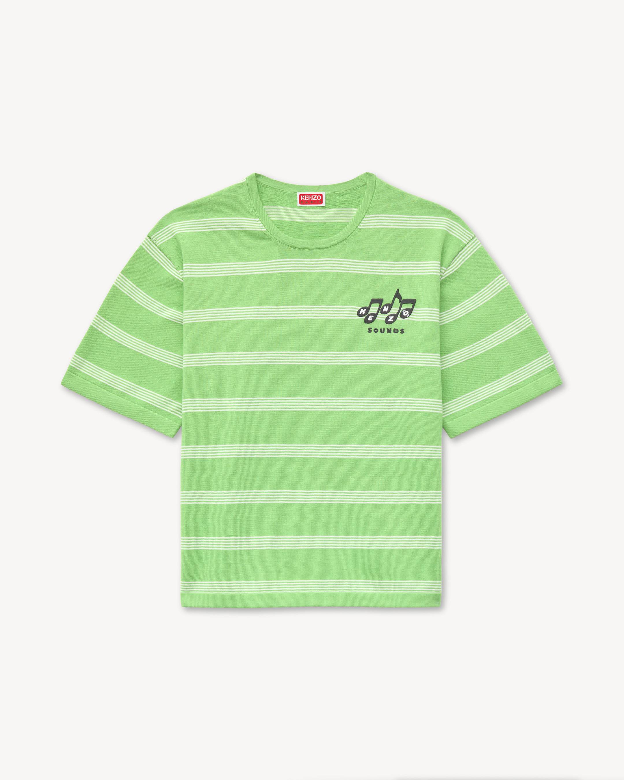 KENZO Sounds' エンブロイダリー マリニエール Tシャツ イン ライト