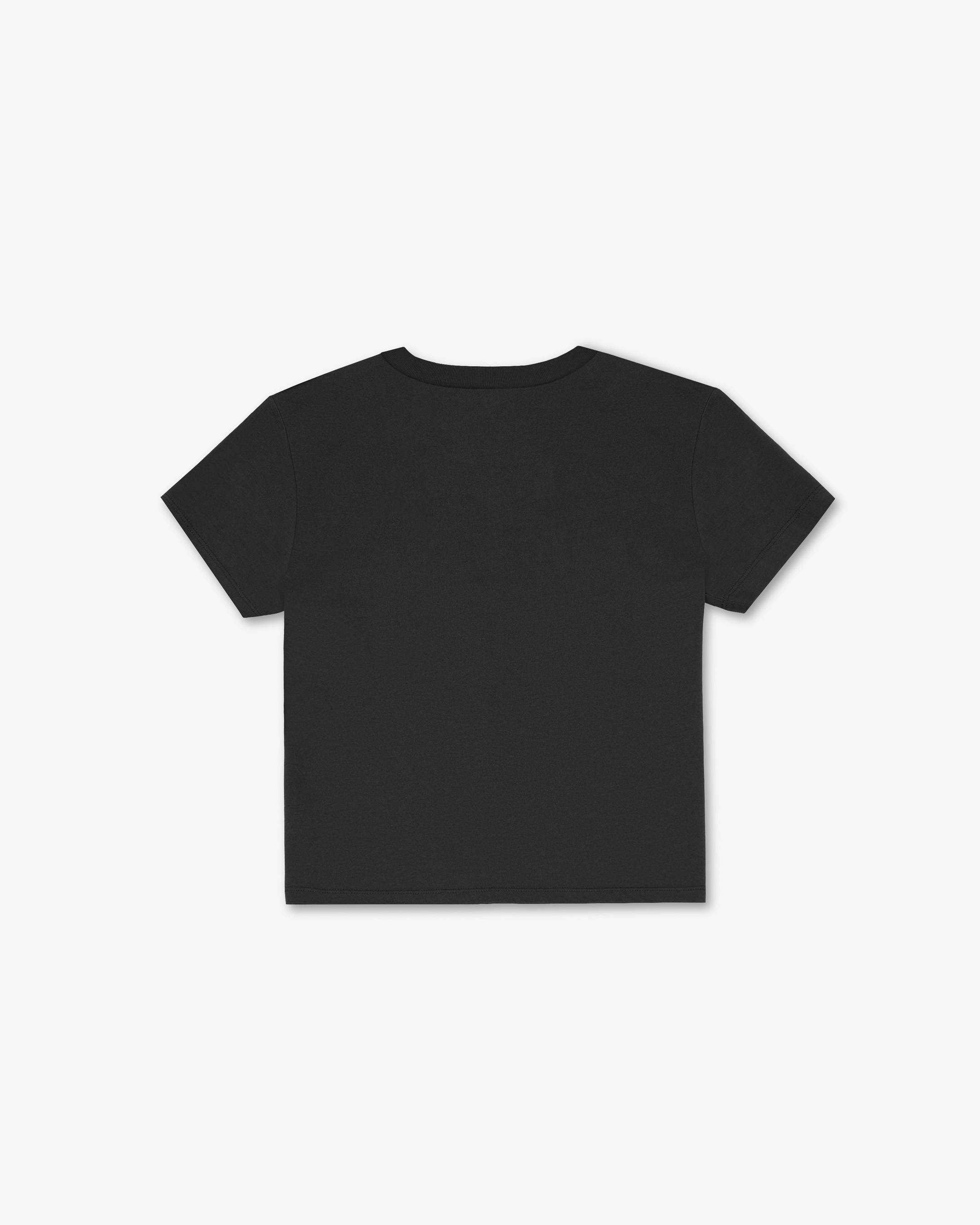 'KENZO Signature' エンブロイダリー ライト Tシャツ イン リネン コットン