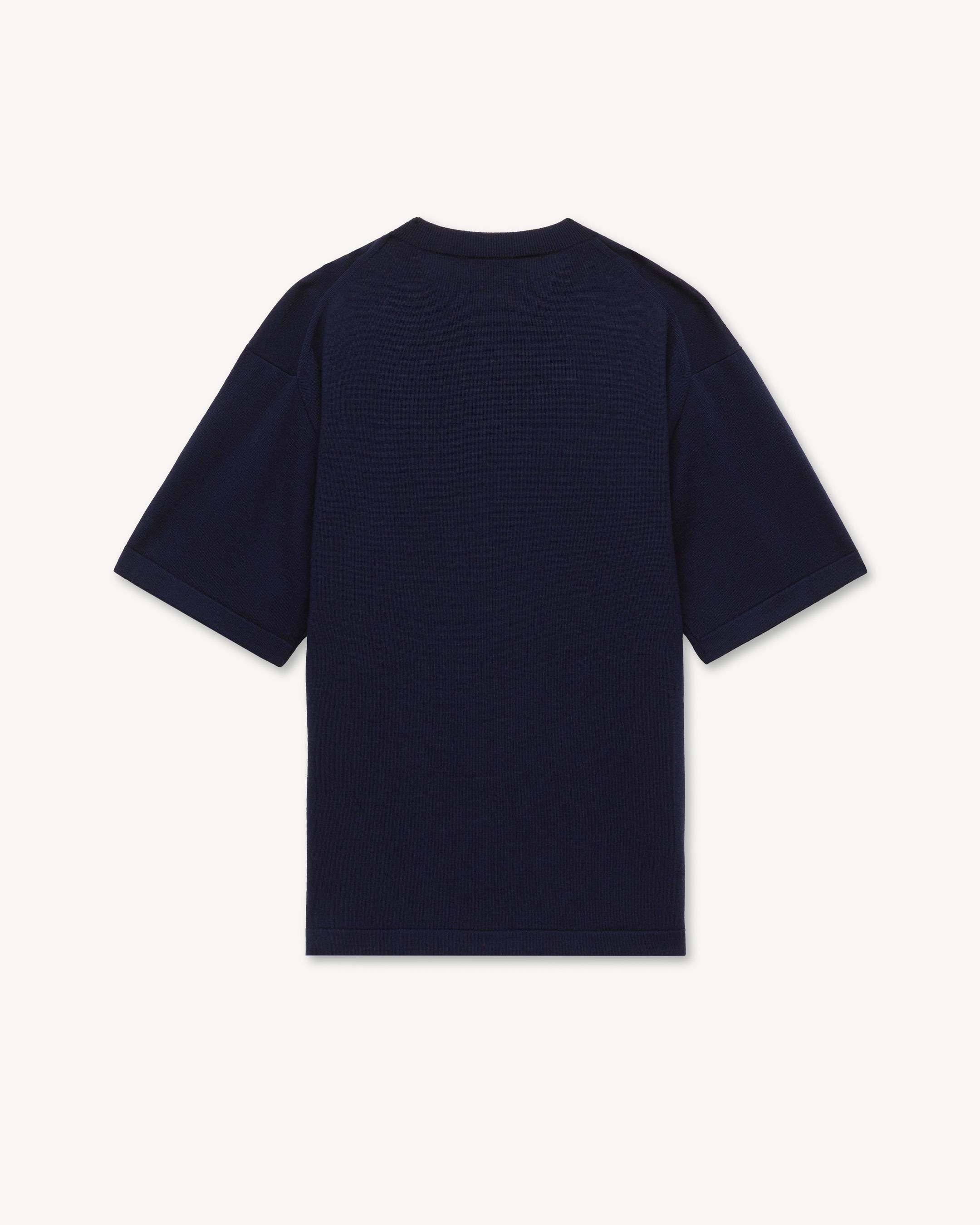 Camiseta de lana bordada 'KENZO Eiffel Tower Design'