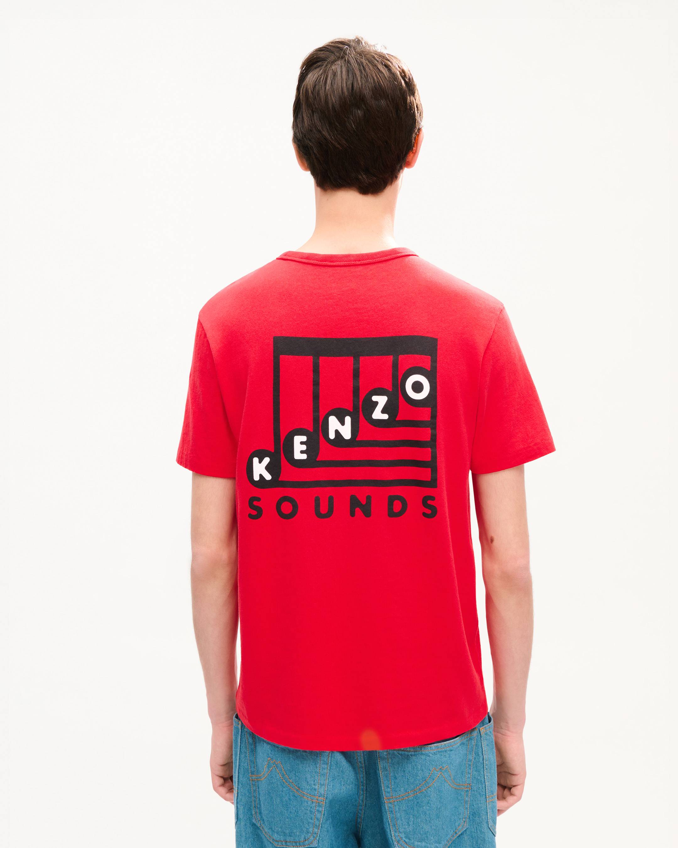 KENZO Sounds' slim T-shirt in cotton | Men's | KENZO