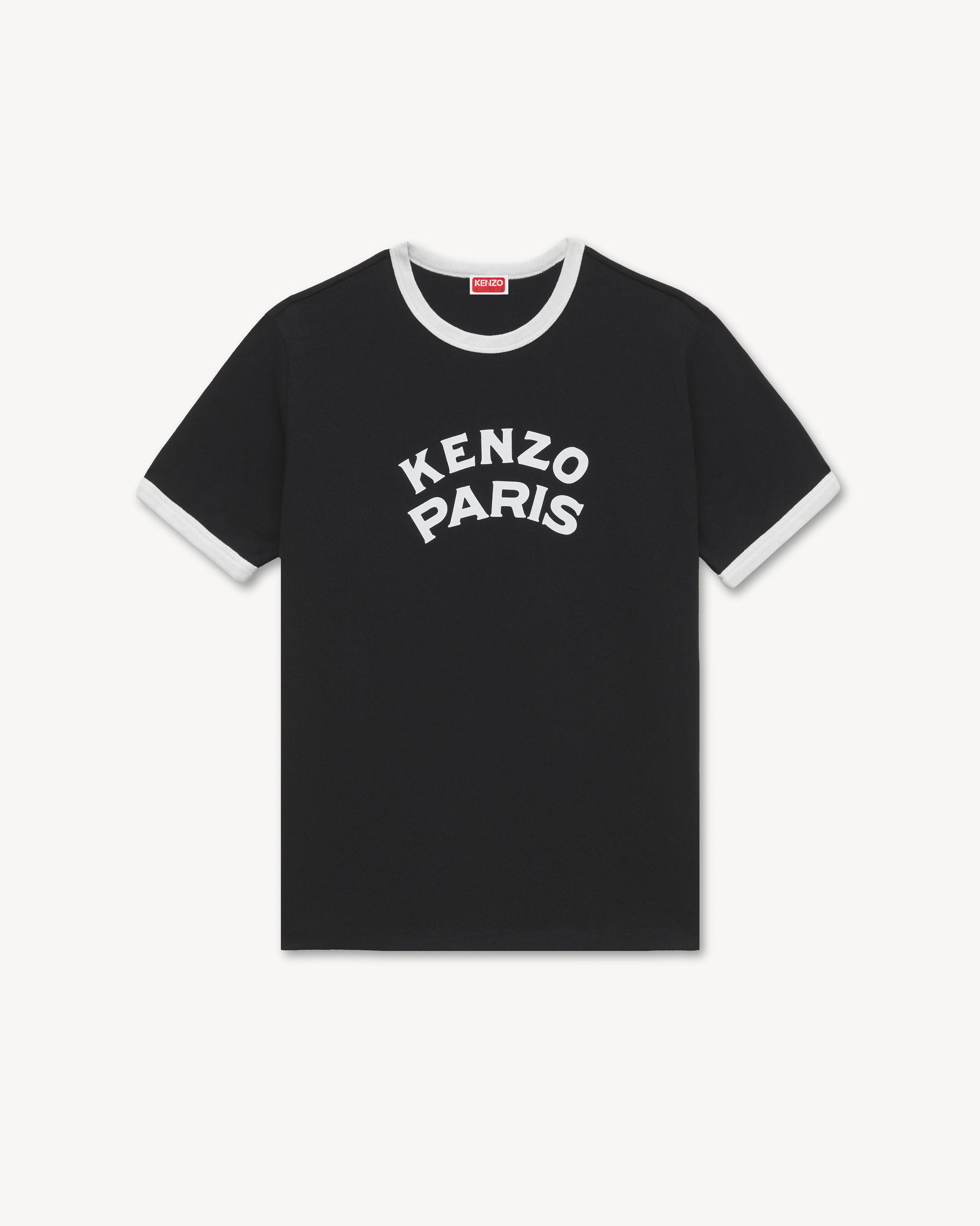 KENZO Paris Emblem' slim T-shirt in cotton | Men's | KENZO