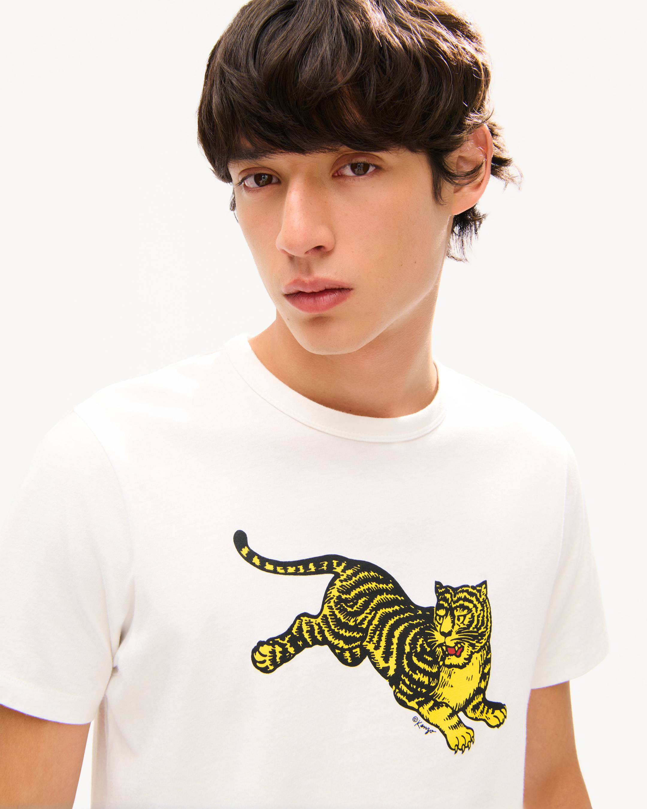 'KENZO Jumping Tiger' slim T-shirt in cotton