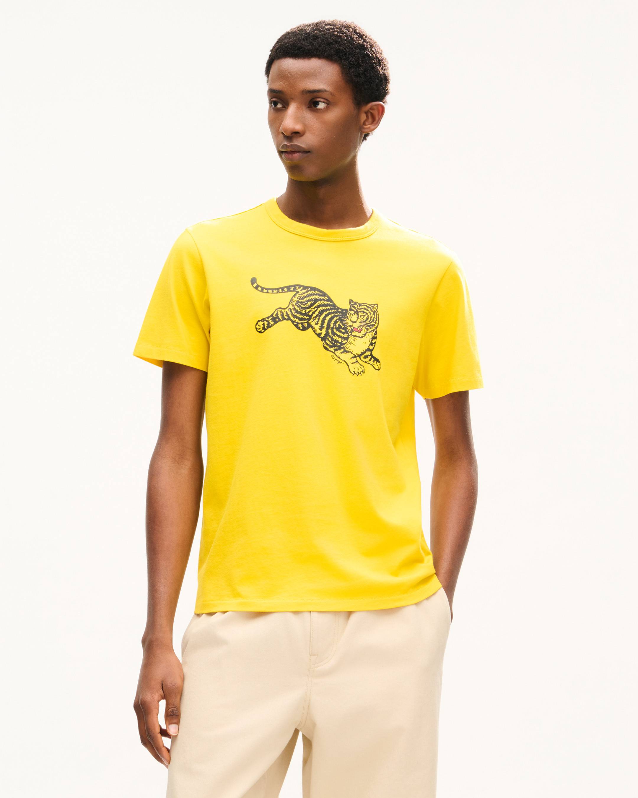 'KENZO Jumping Tiger' slim T-shirt in cotton