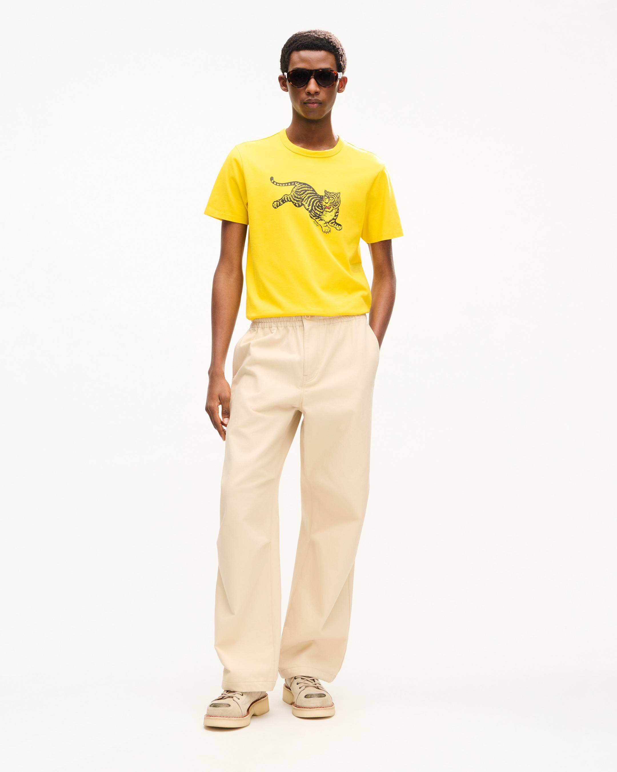 'KENZO Jumping Tiger' slim T-shirt in cotton