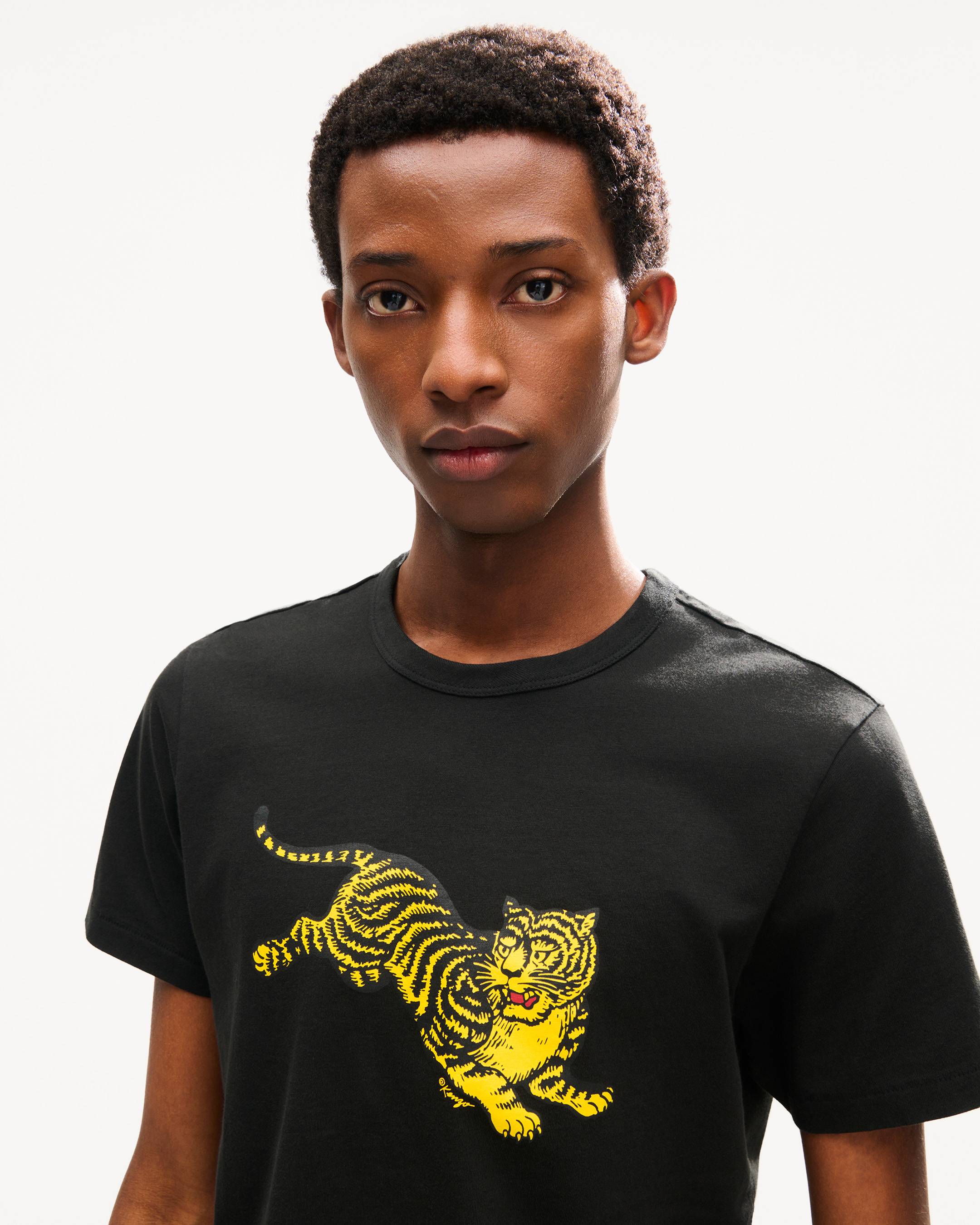 'KENZO Jumping Tiger' slim T-shirt in cotton