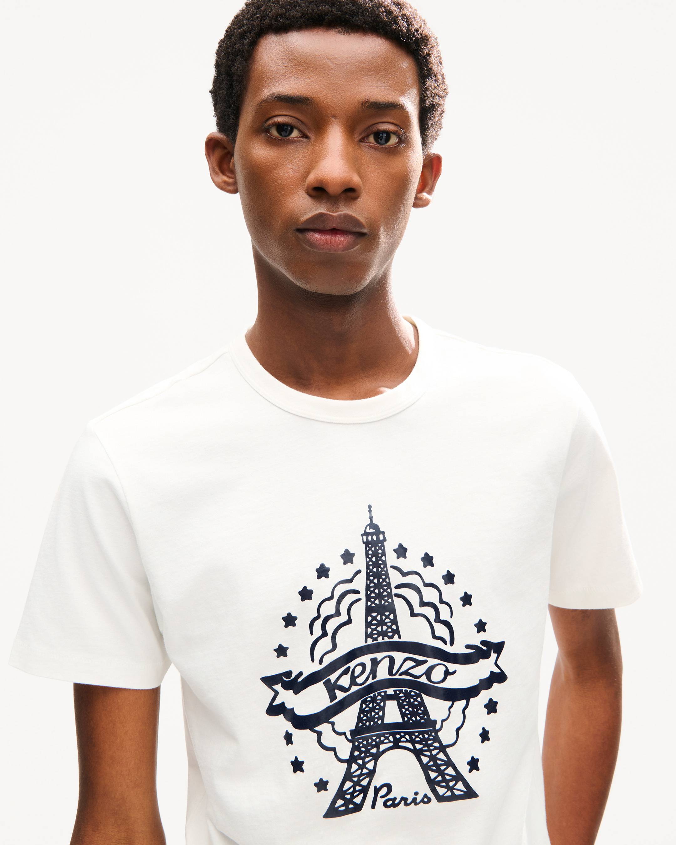 'KENZO Eiffel Tower Design' slim T-shirt in cotton