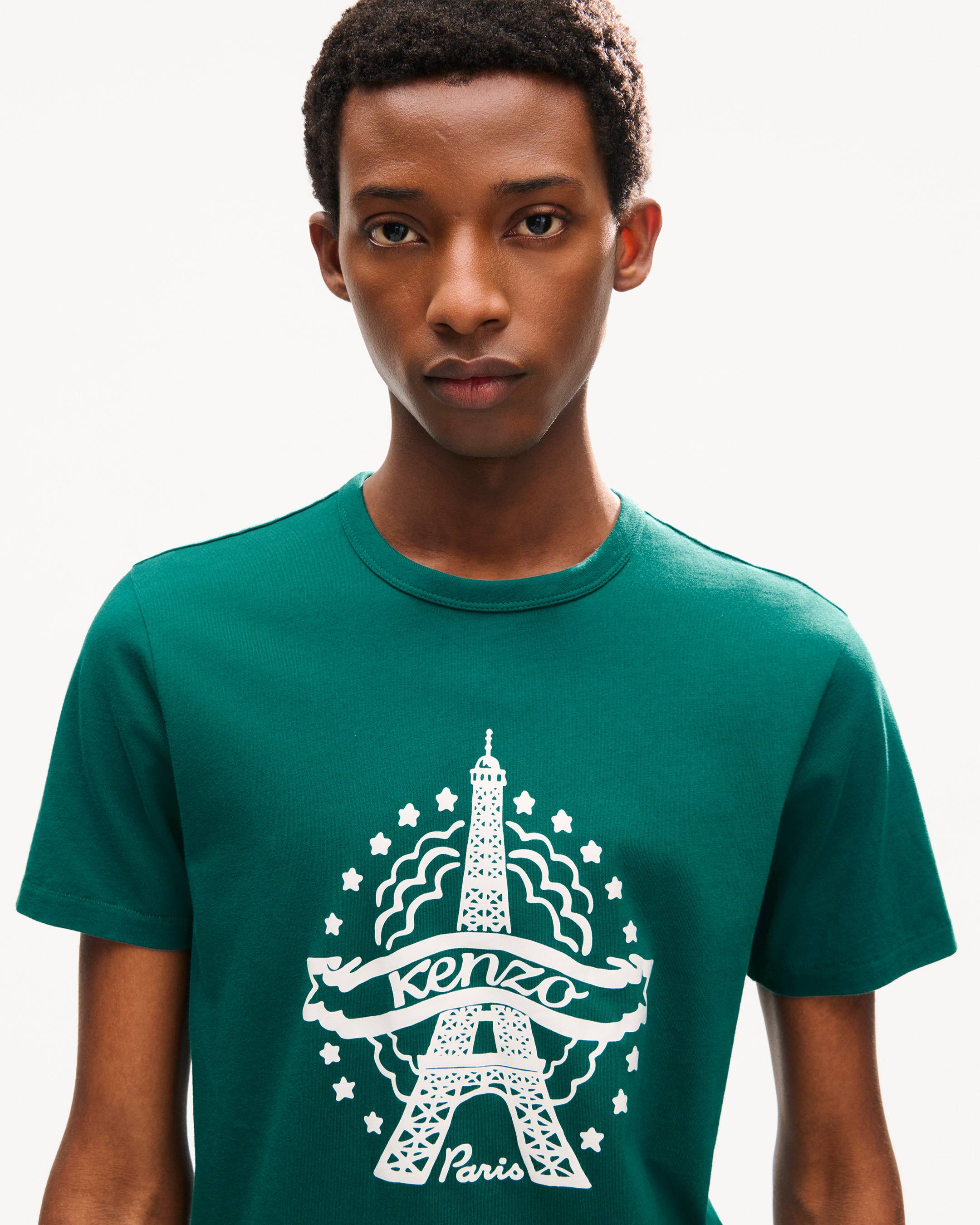 'KENZO Eiffel Tower Design' slim T-shirt in cotton