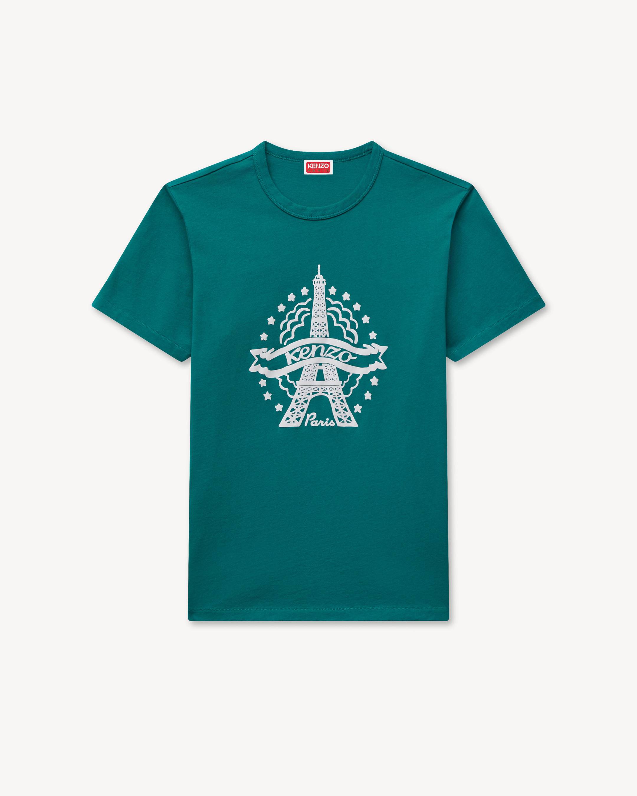 KENZO Eiffel Tower Design' slim T-shirt in cotton | Men's | KENZO