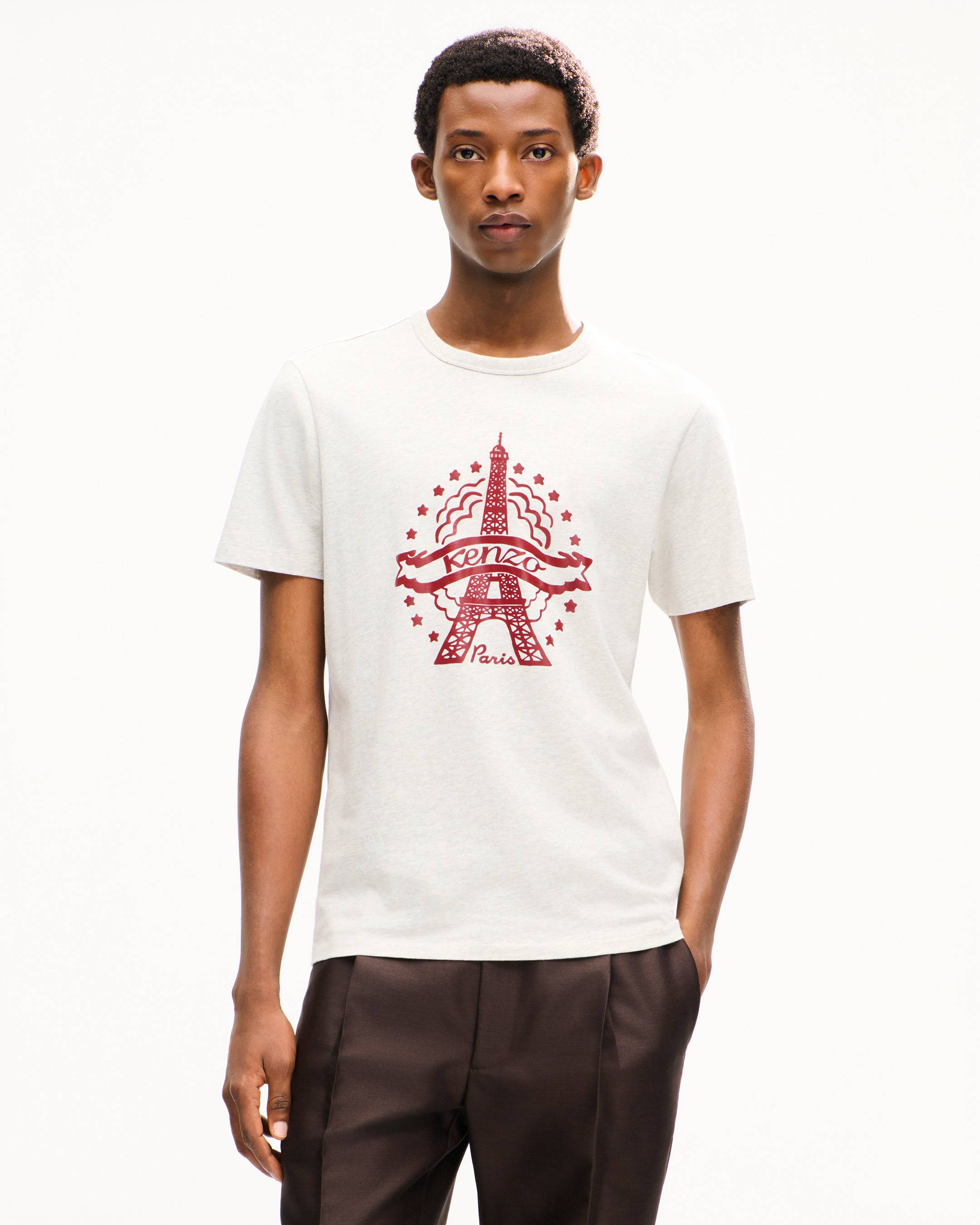 'KENZO Eiffel Tower Design' slim T-shirt in cotton