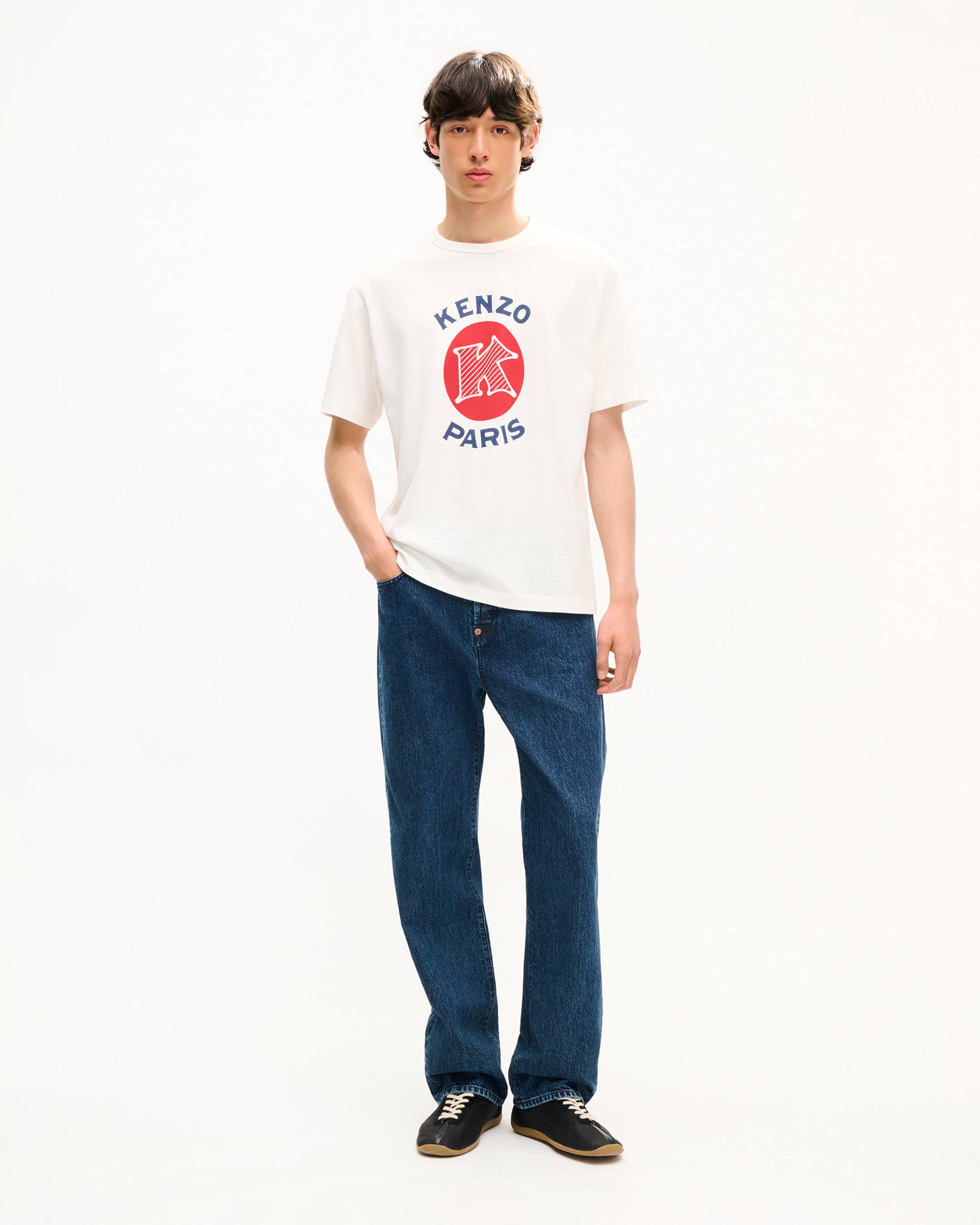 T-shirt 'KENZO Paris Emblem' en coton