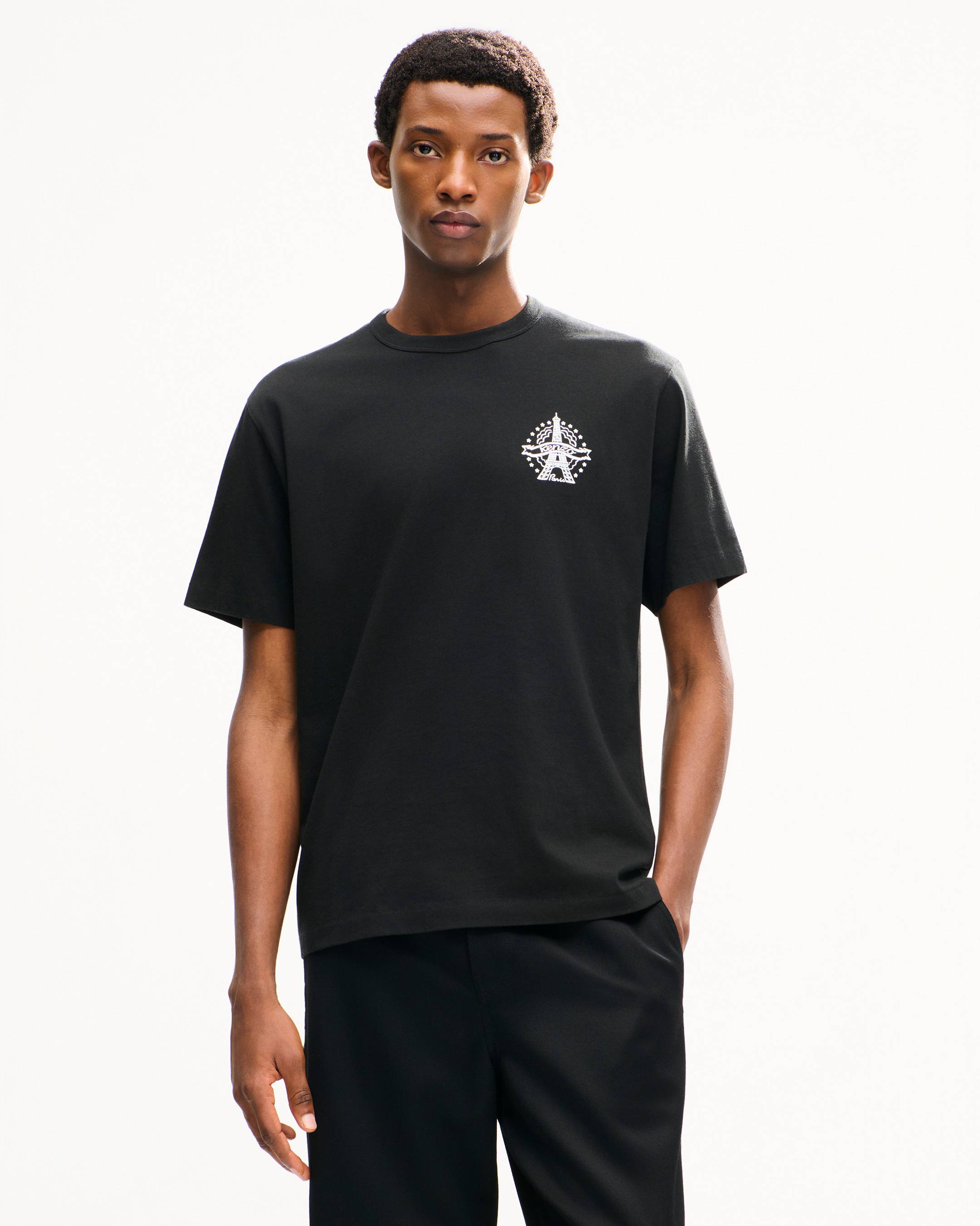 'KENZO Eiffel Tower Design' T-shirt in cotton