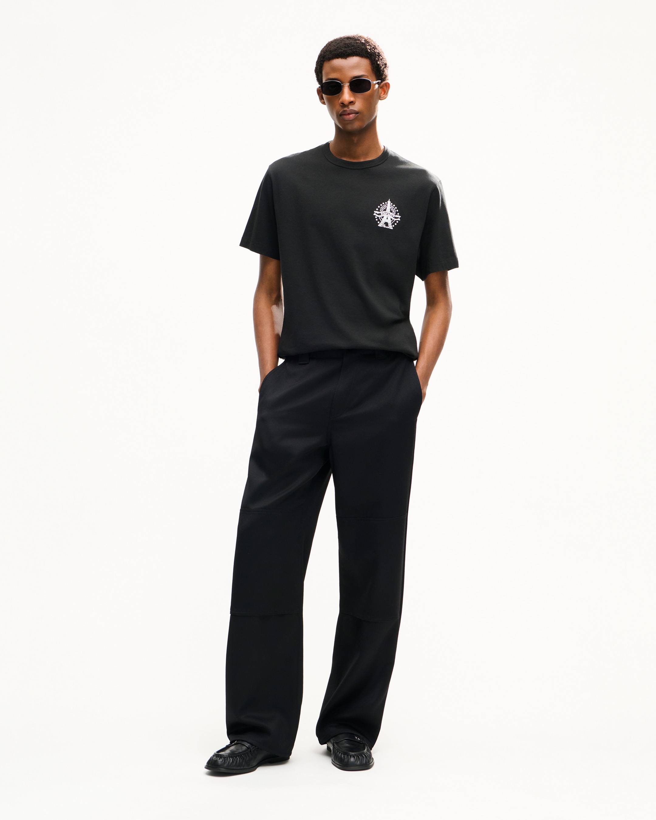 'KENZO Eiffel Tower Design' T-shirt in cotton