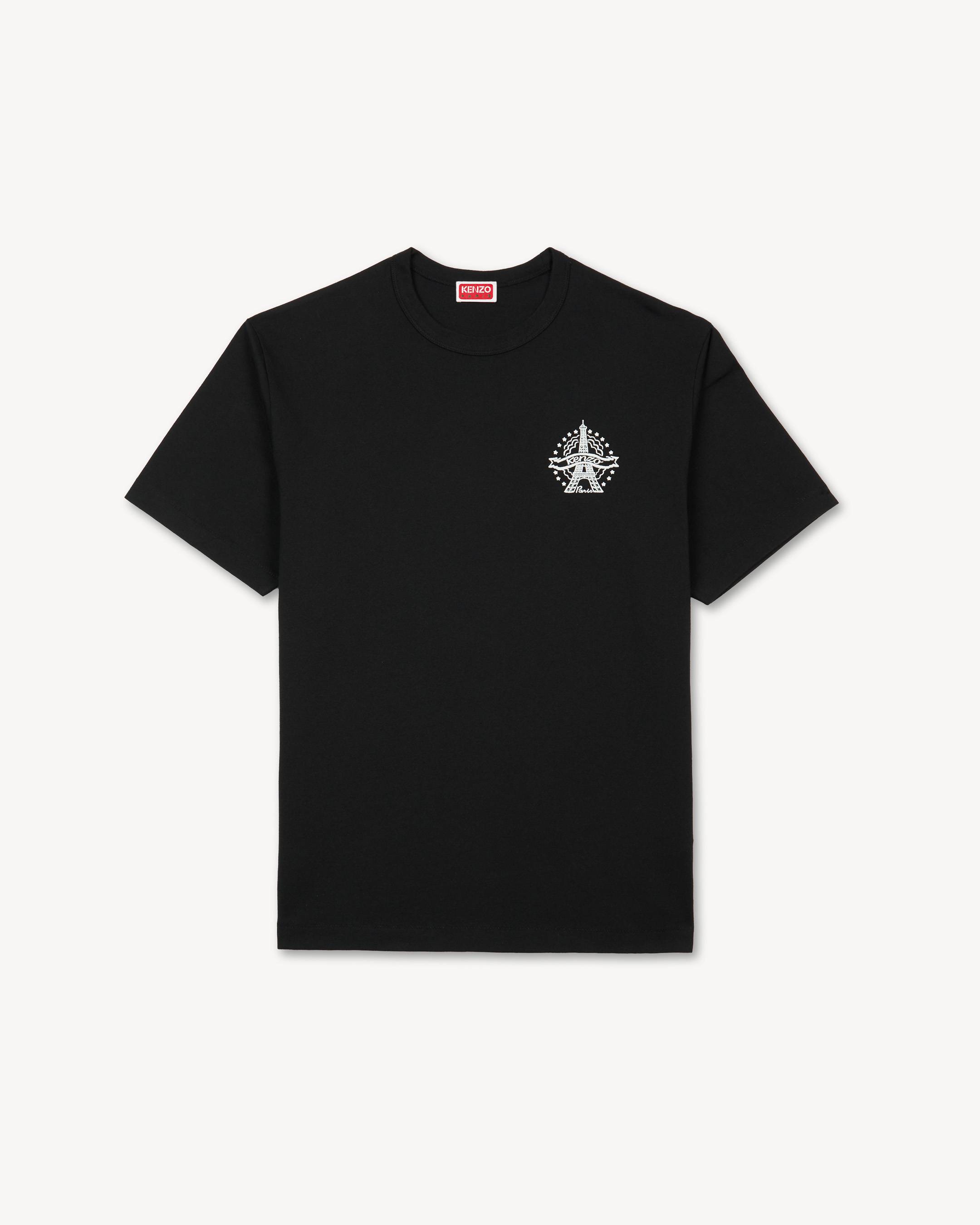 'KENZO Eiffel Tower Design' T-shirt in cotton