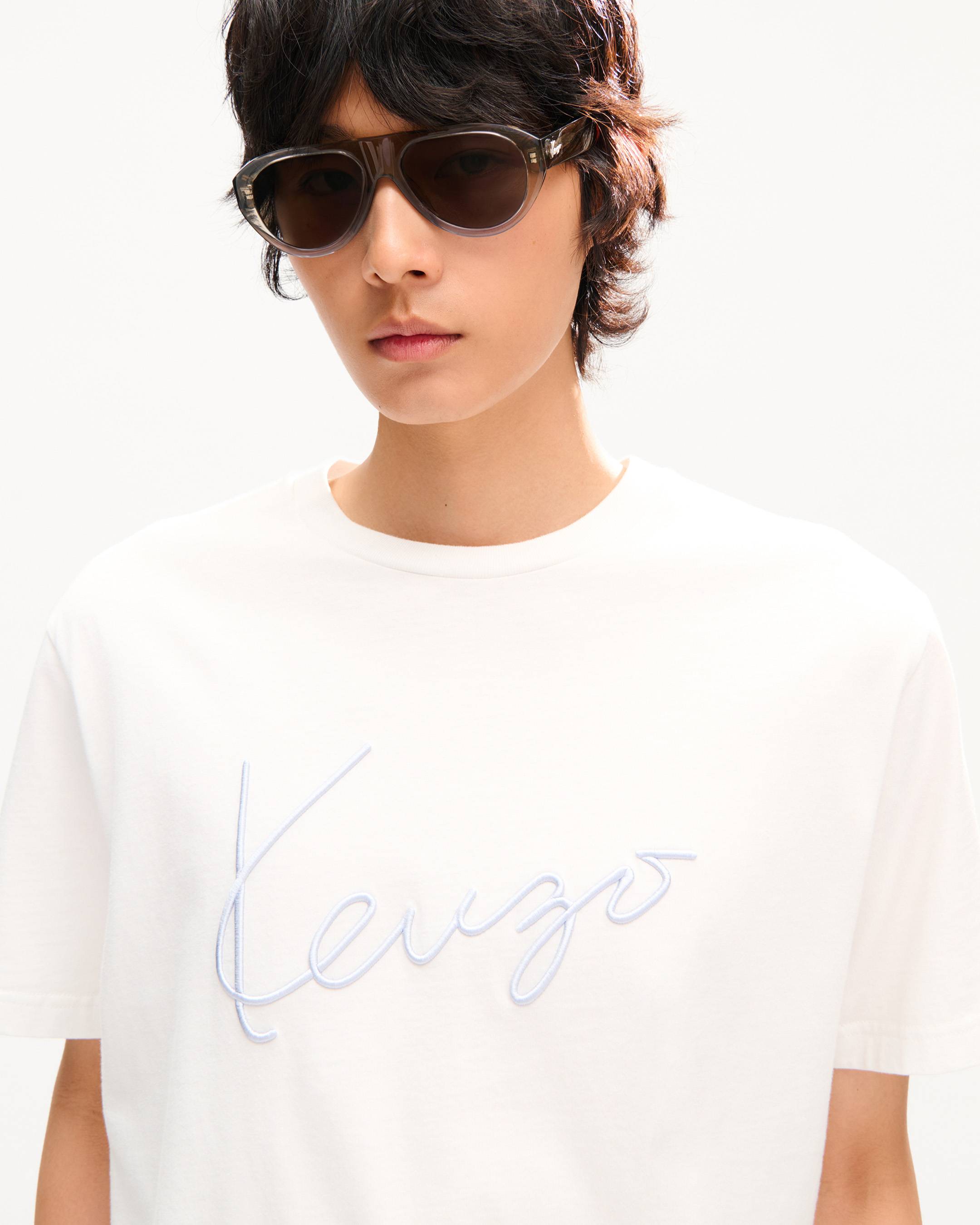 KENZO ケンゾー LUCKY HORSES エンブロイダリー 刺繍 tee KENZO