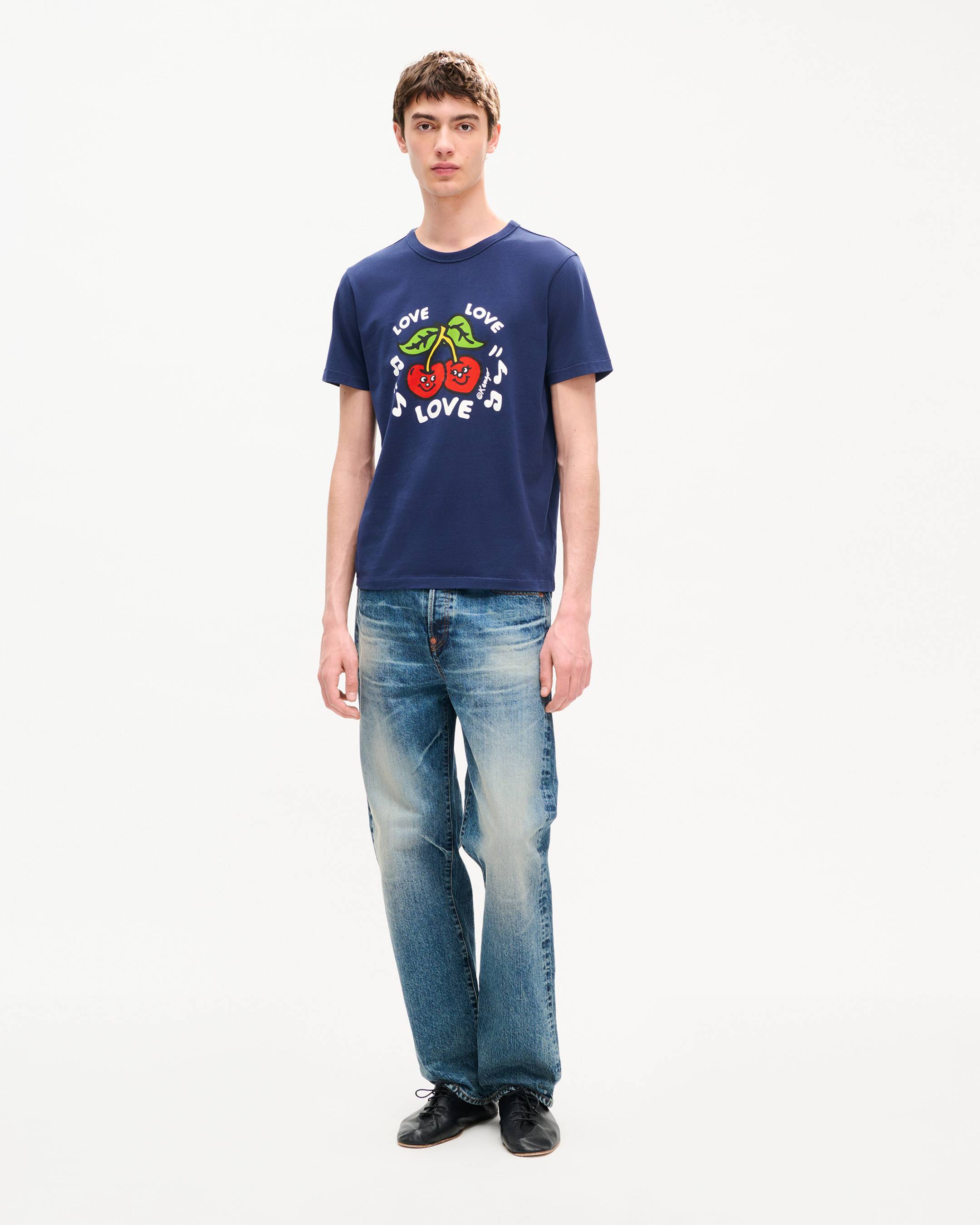 'KENZO Loves' Tシャツ イン コットン