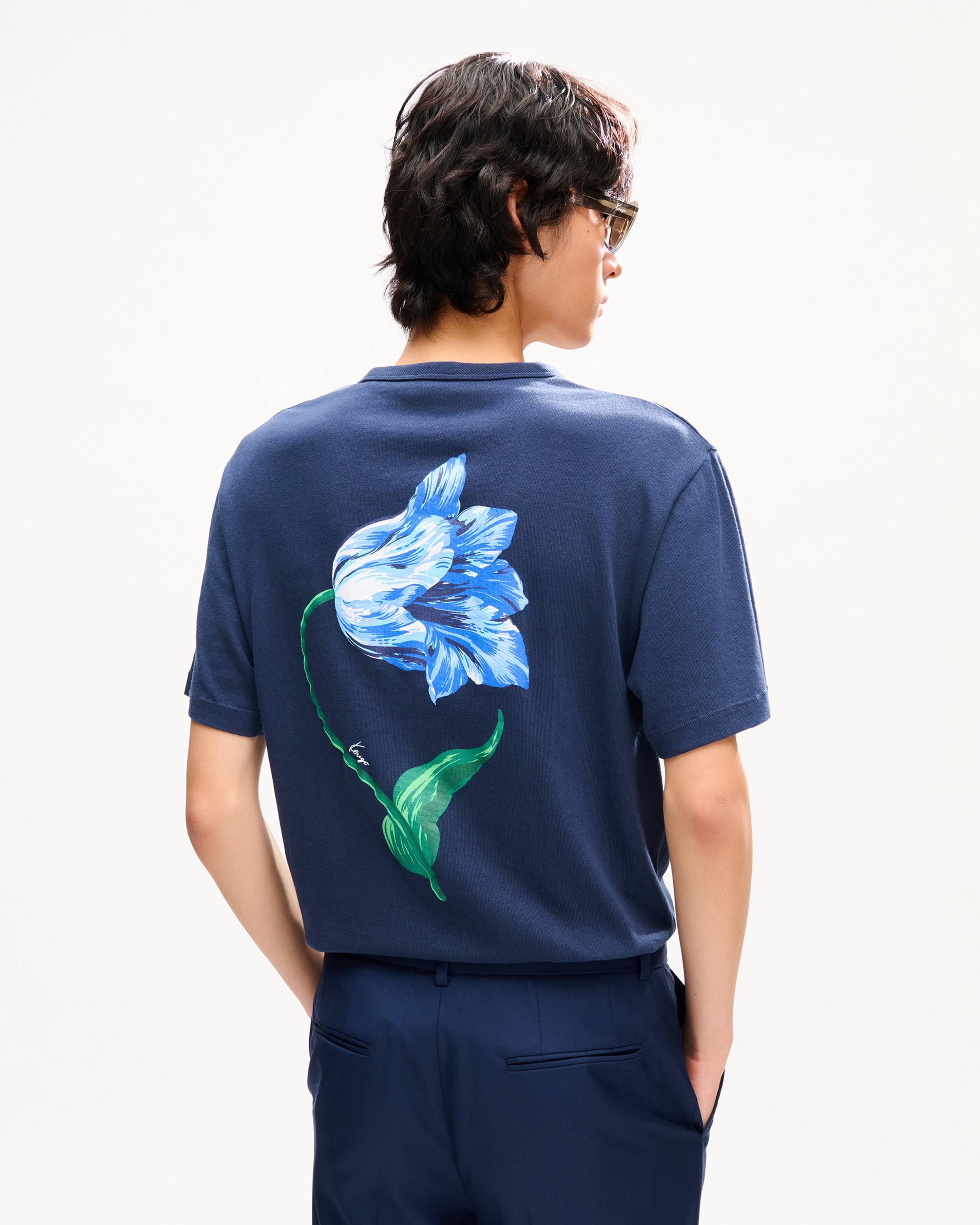 KENZO Tulip' T-shirt in cotton | Men's | KENZO