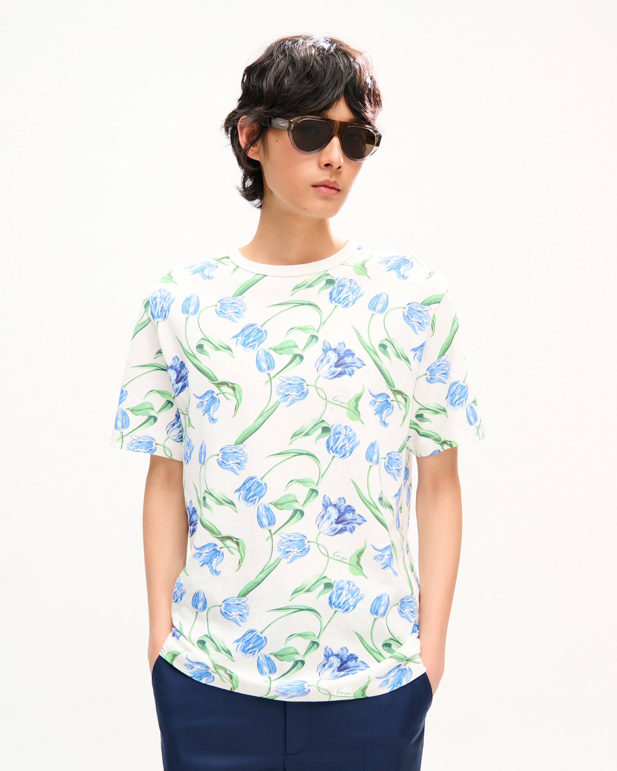 'KENZO Tulip' T-shirt in cotton