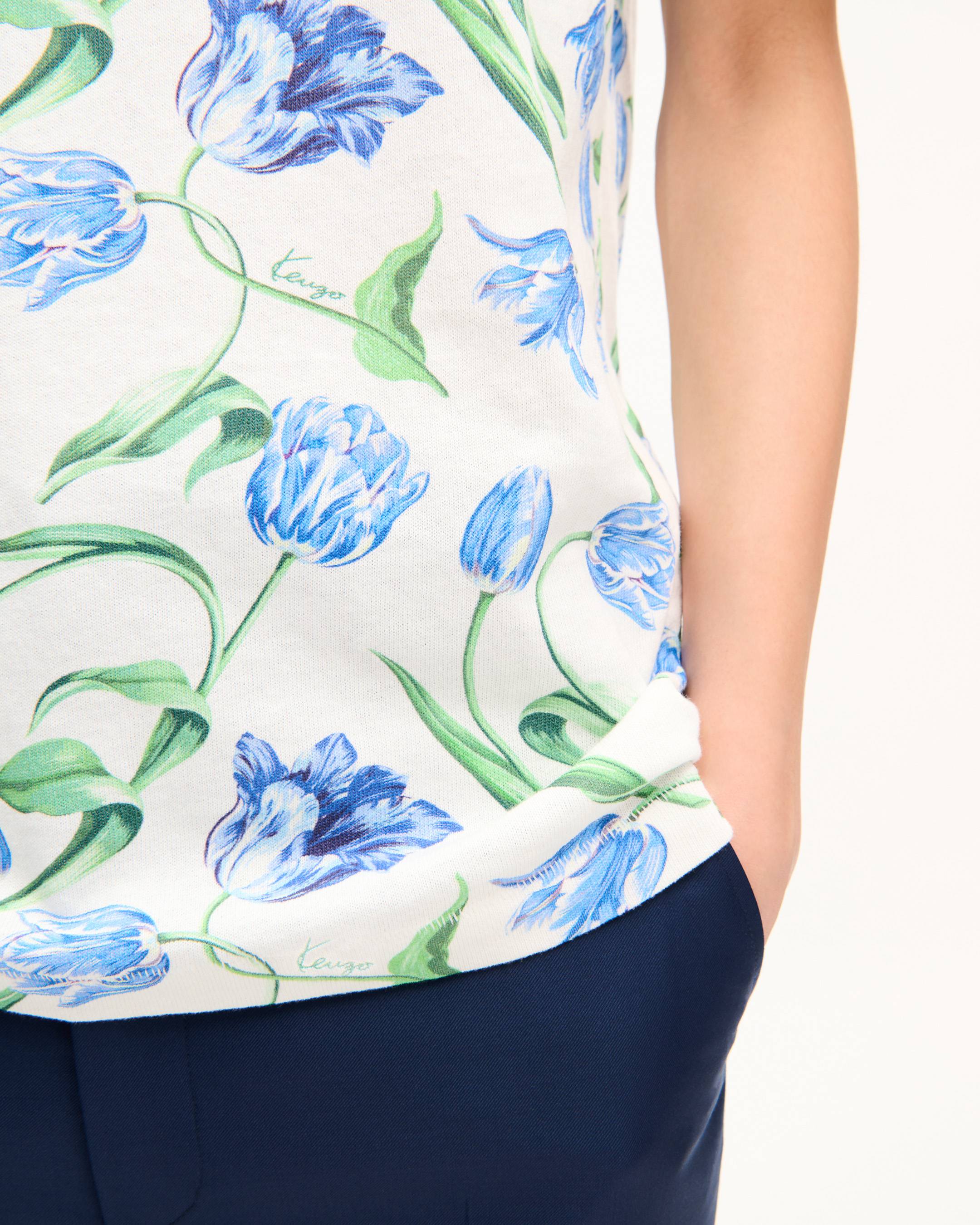 'KENZO Tulip' T-shirt in cotton