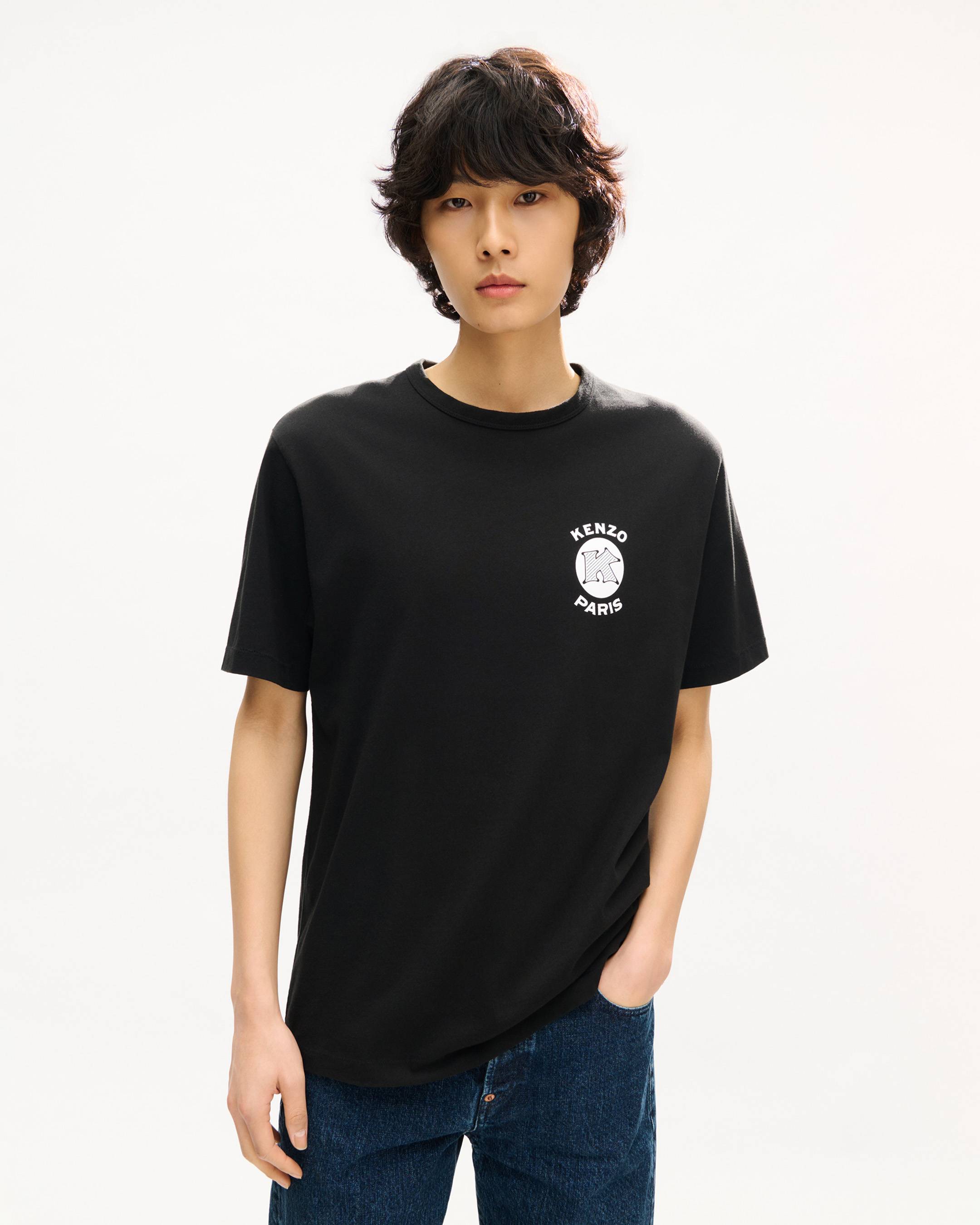 KENZO Paris Emblem' T-shirt in cotton | Men's | KENZO