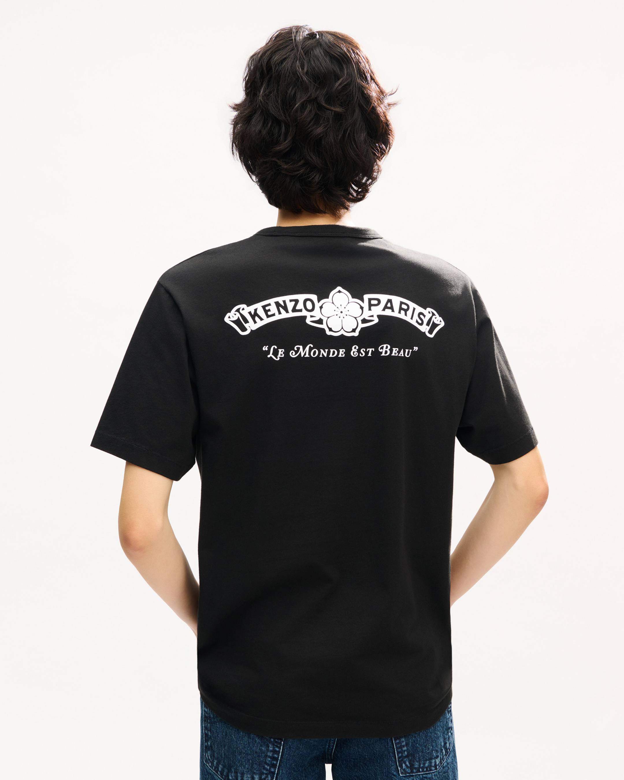 KENZO Paris Emblem' T-shirt in cotton | Men's | KENZO