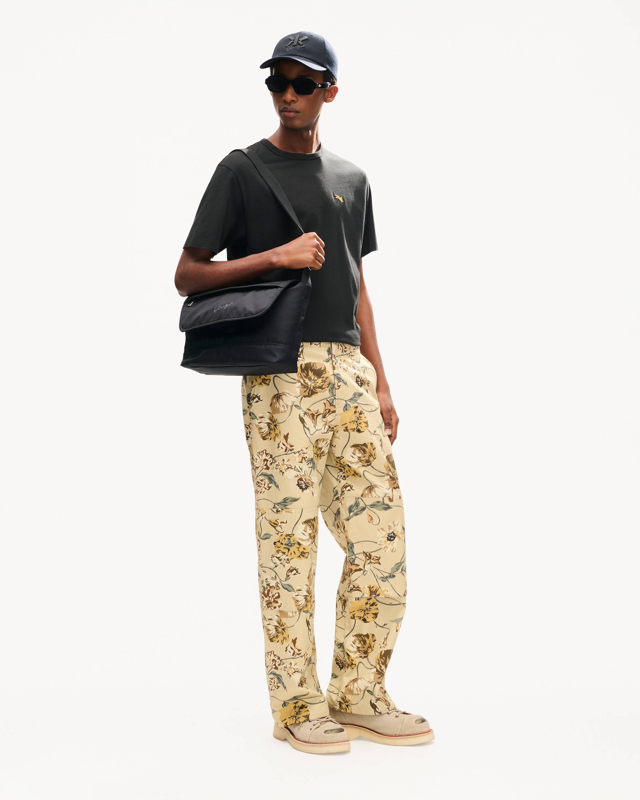 'KENZO Jumping Tiger' embroidered T-shirt in cotton