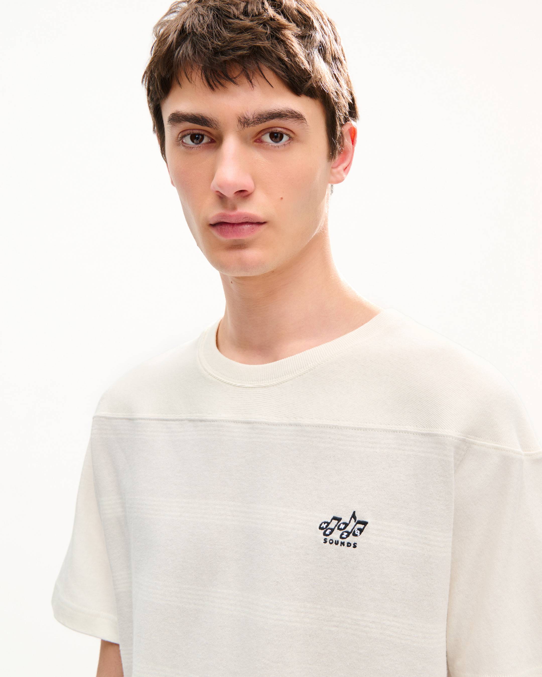 'KENZO Sounds' エンブロイダリー マリニエール Tシャツ イン コットン