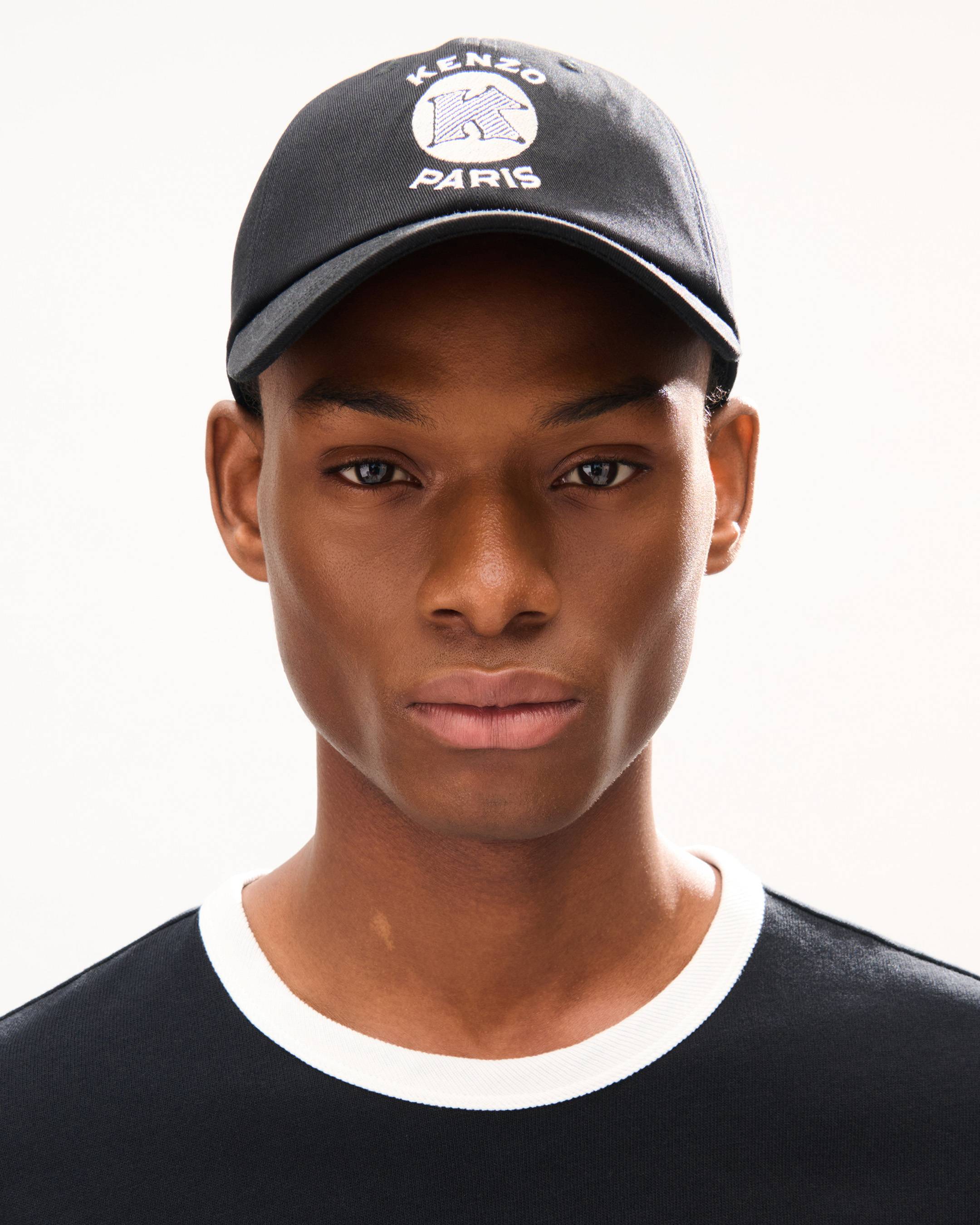 KENZO Paris Emblem' embroidered cap in cotton | KENZO