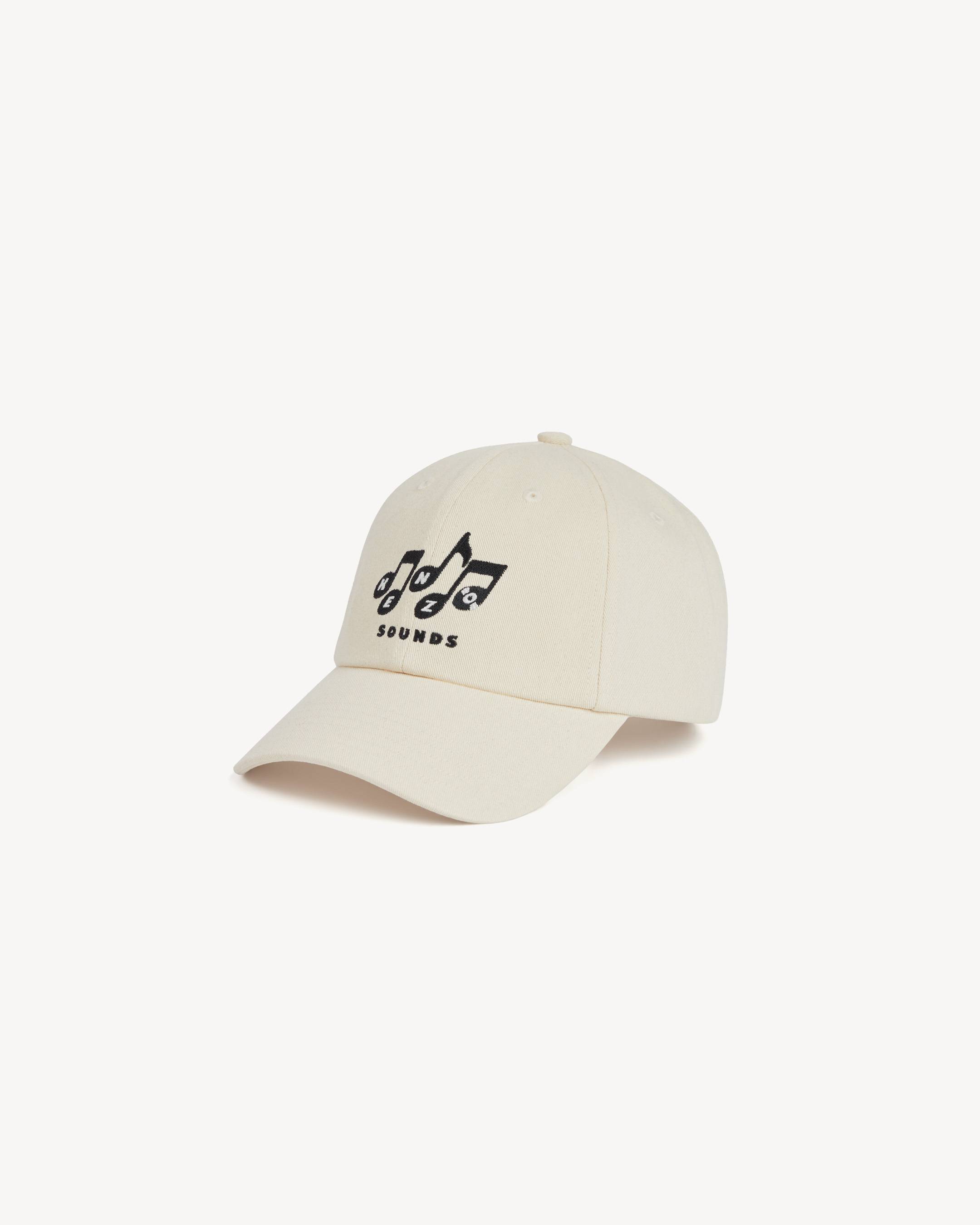 COTTON Ē CAP KENZO Sounds' embroidered cap in cotton | KENZO