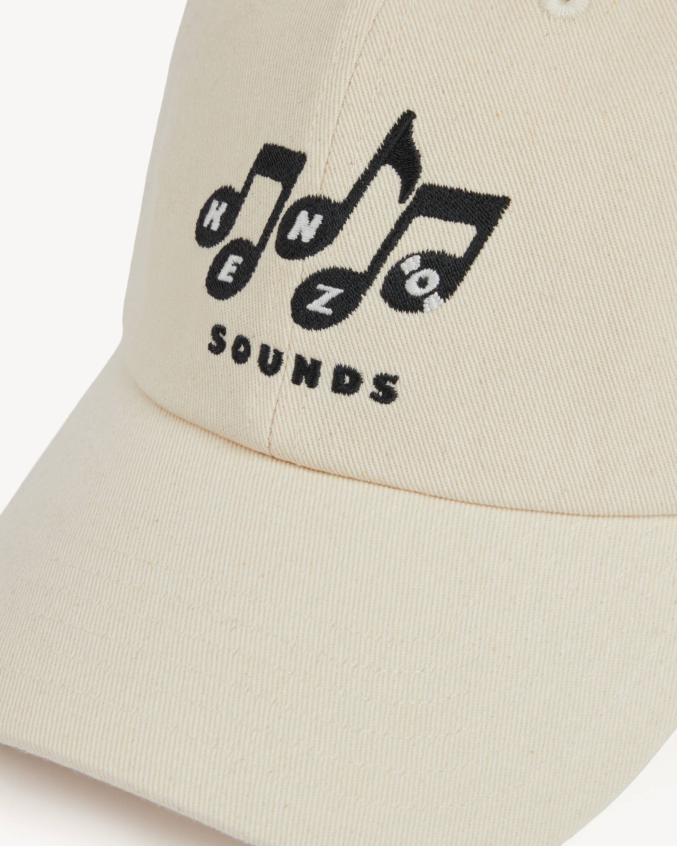 COTTON Ē CAP KENZO Sounds' embroidered cap in cotton | KENZO
