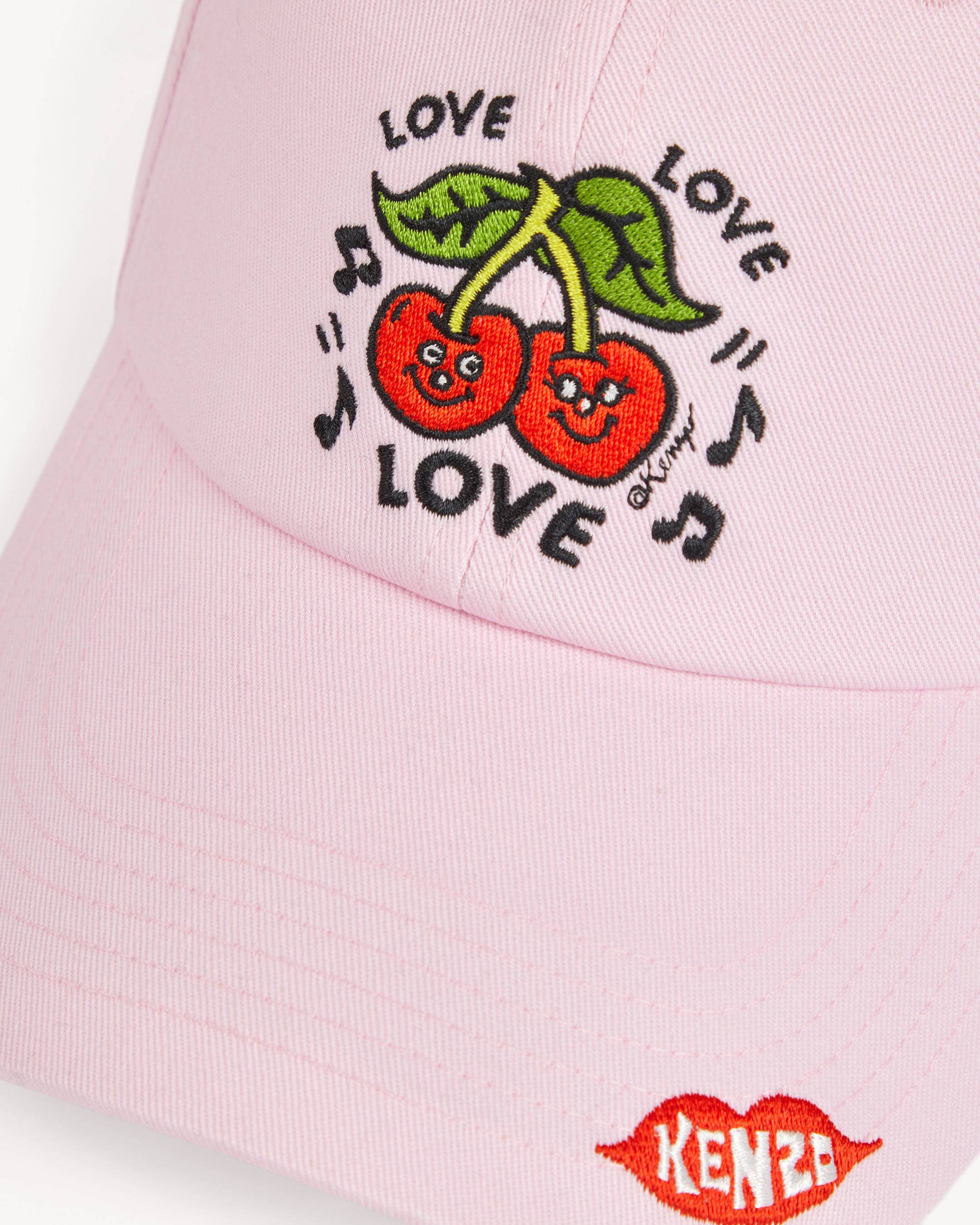 Casquette brod&eacute;e 'KENZO Loves' en coton