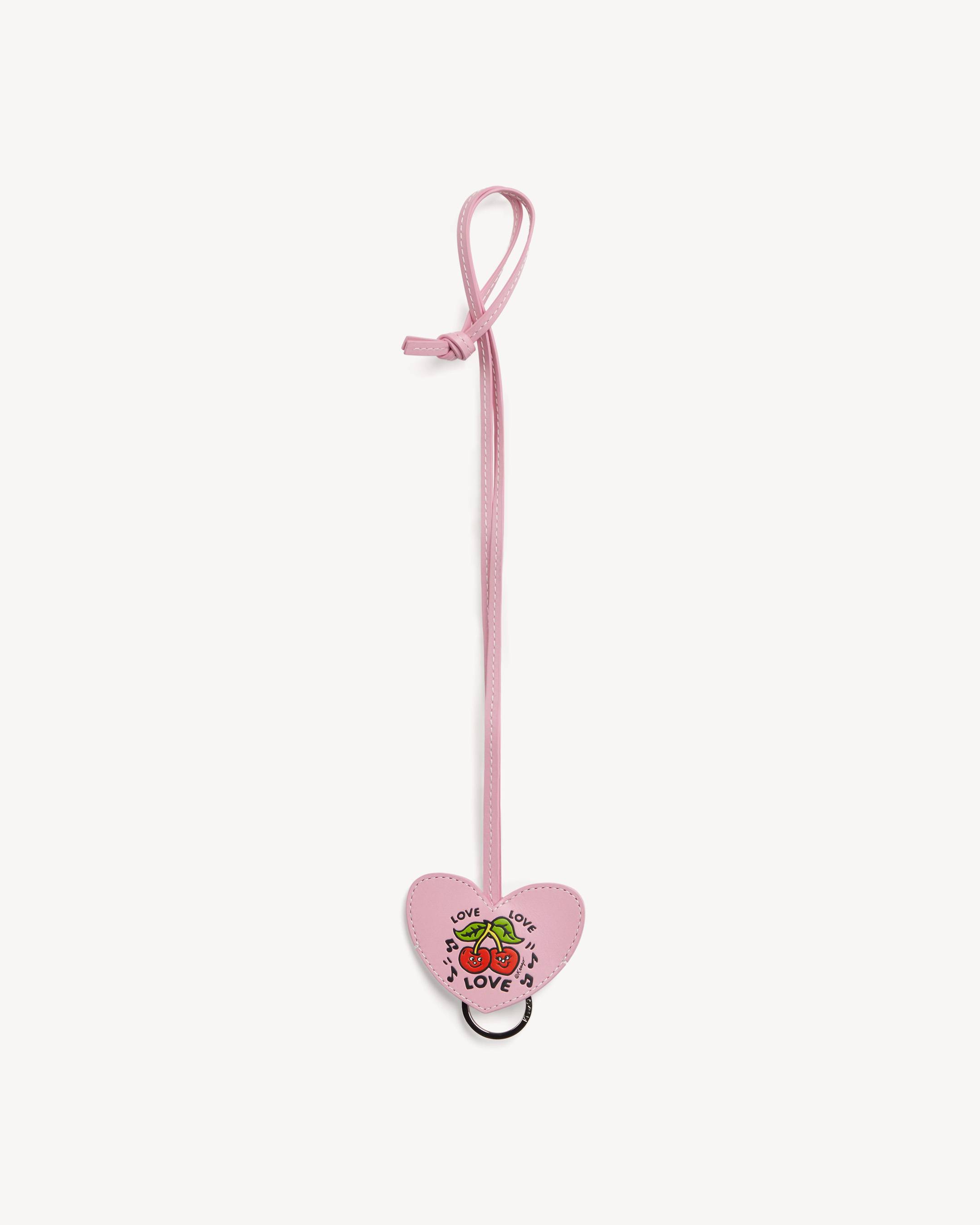 'KENZO Loves' キーホルダー チャーム イン レザー