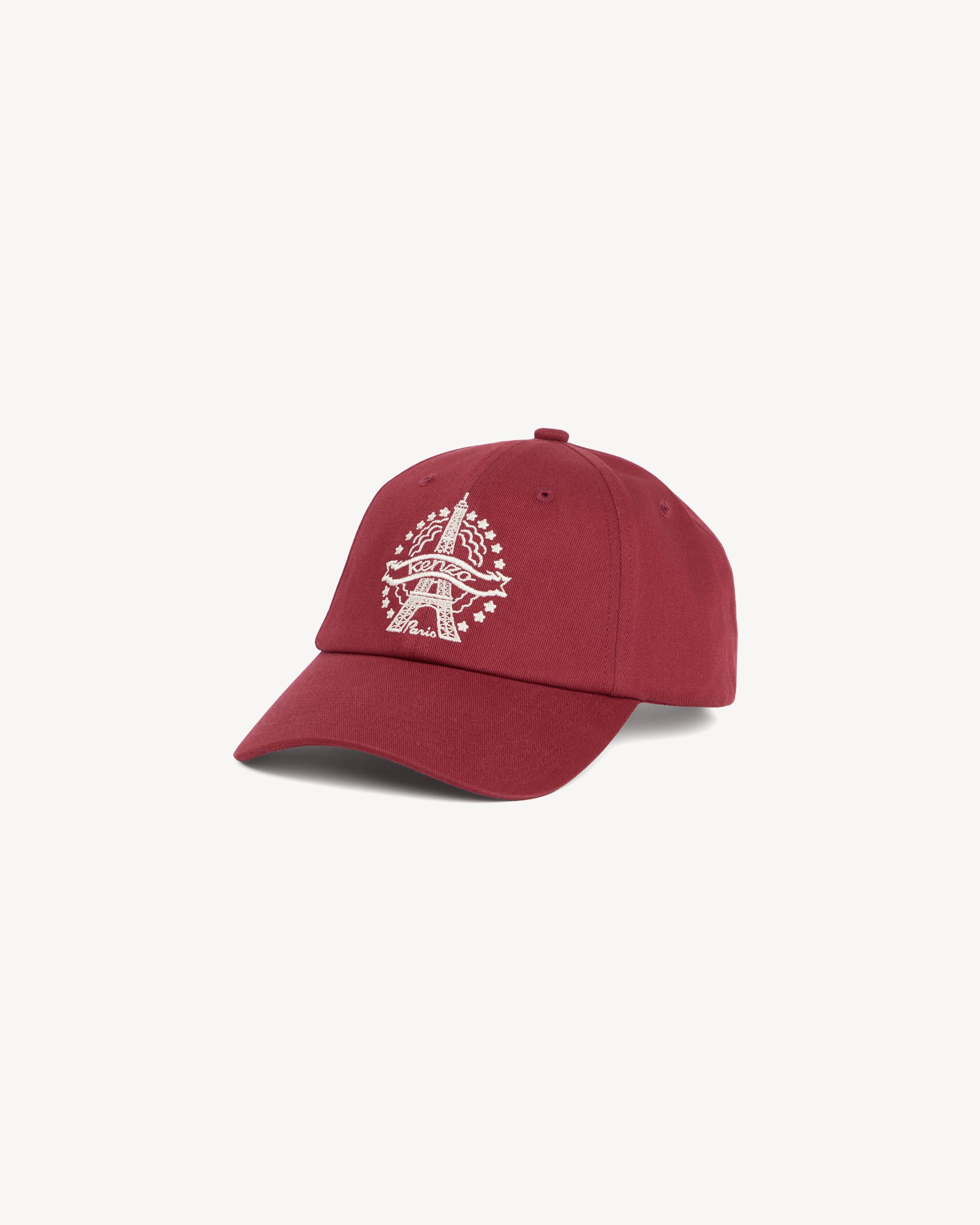 Gorra bordada de algod&oacute;n 'KENZO Eiffel Tower Design'
