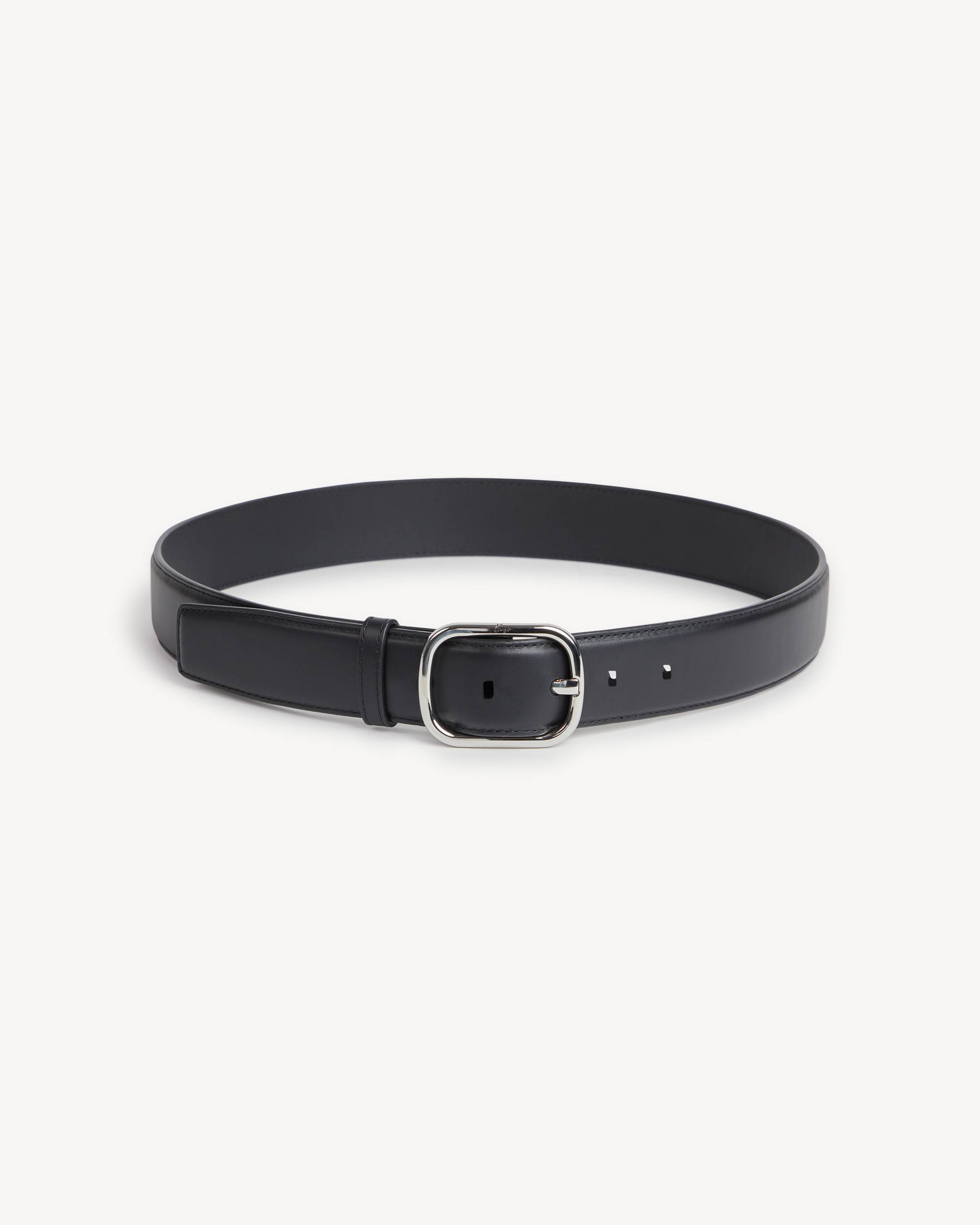 'KENZO Buckle' belt in leather