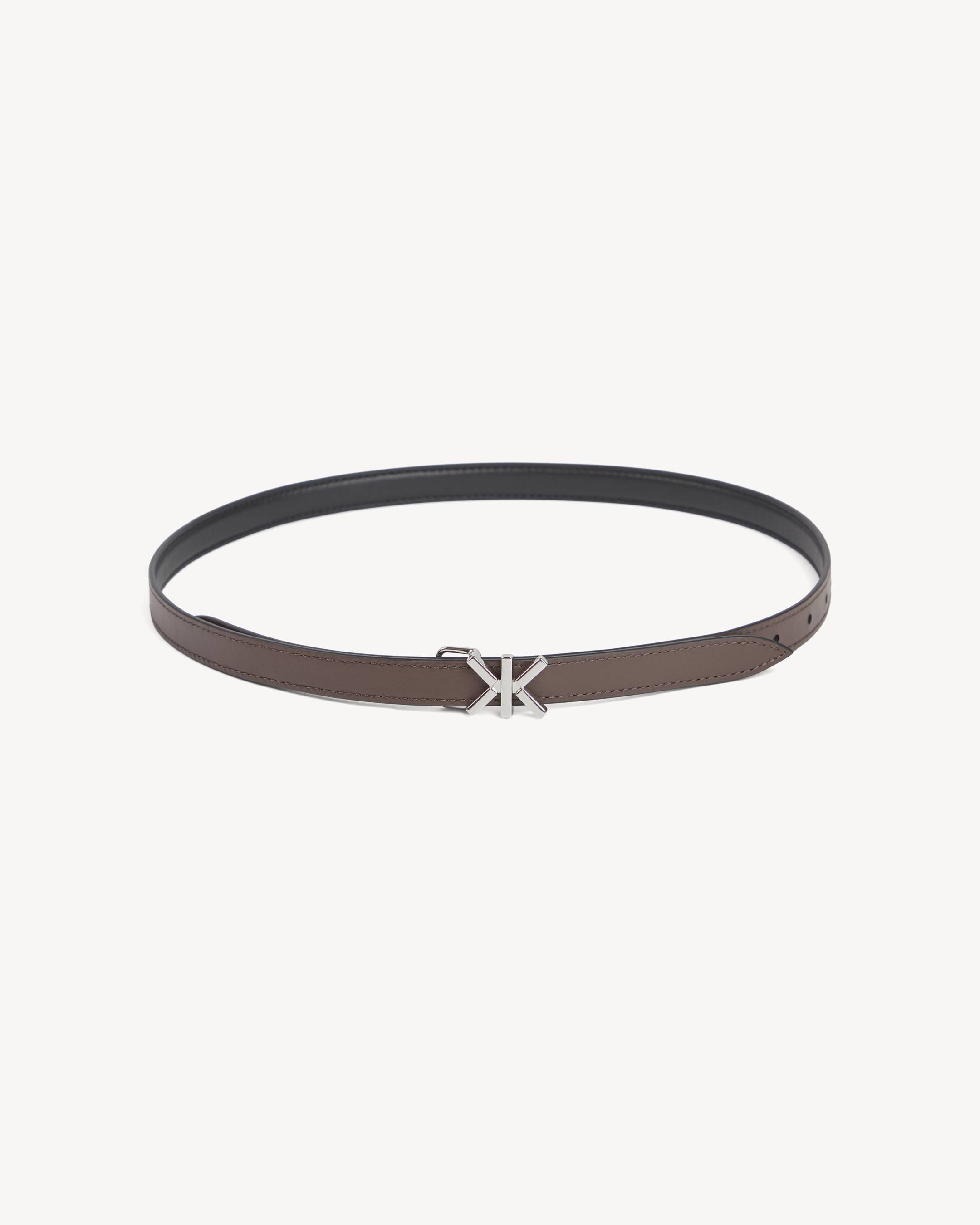 Wendeg&uuml;rtel &bdquo;KENZO Double K&ldquo; aus Leder