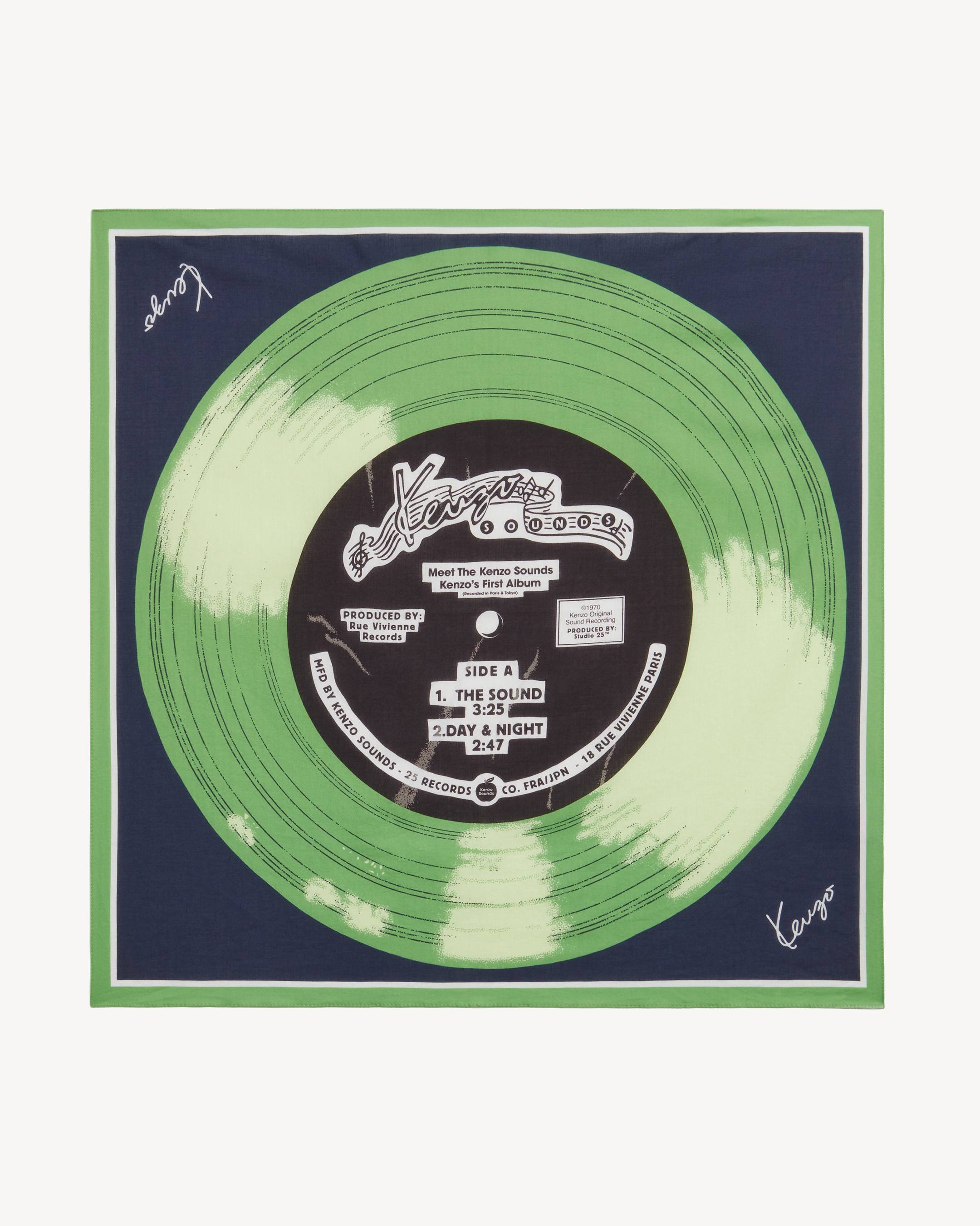 'KENZO Sounds' bandana in light cotton
