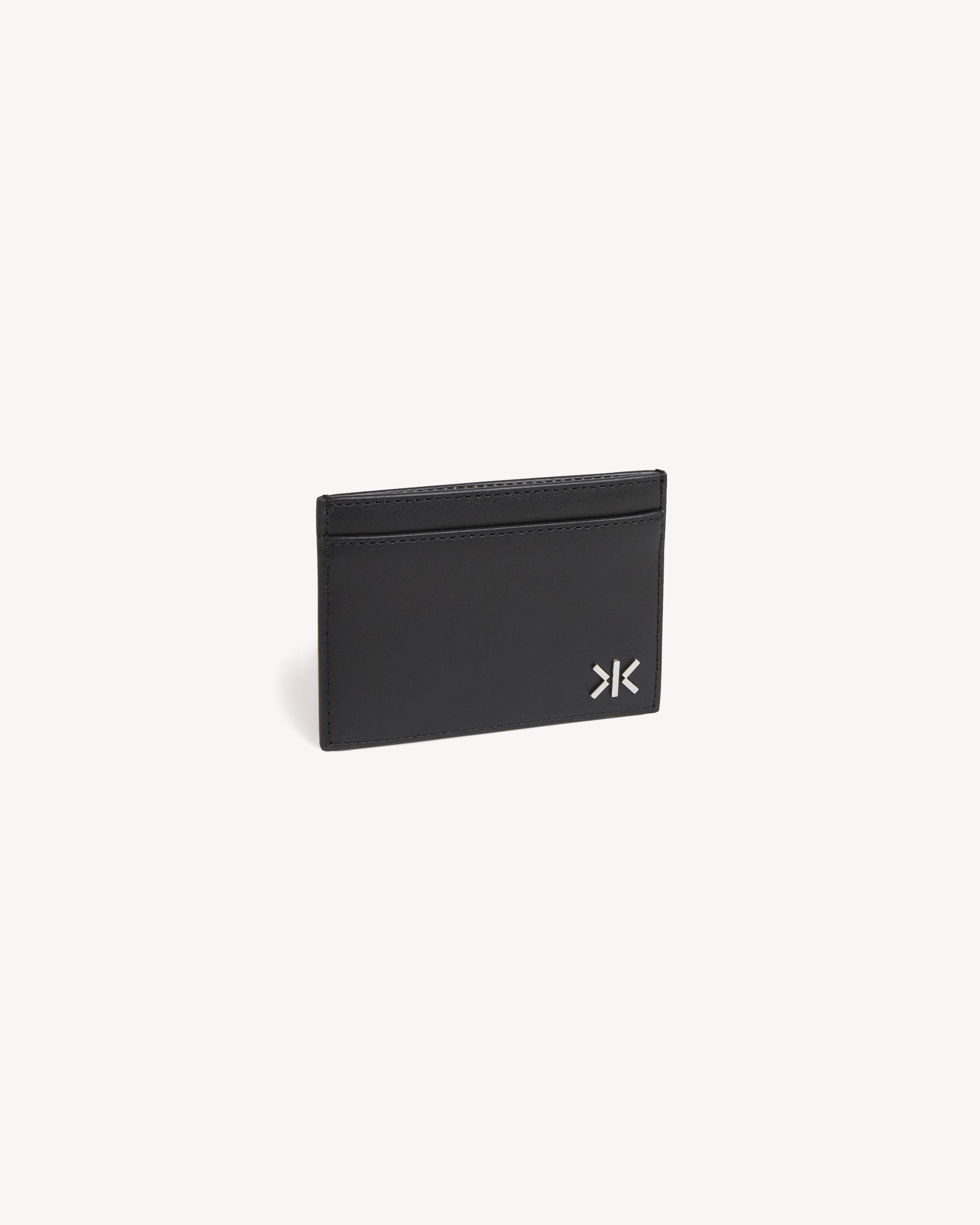 'KENZO Double K' カードホルダー イン レザー