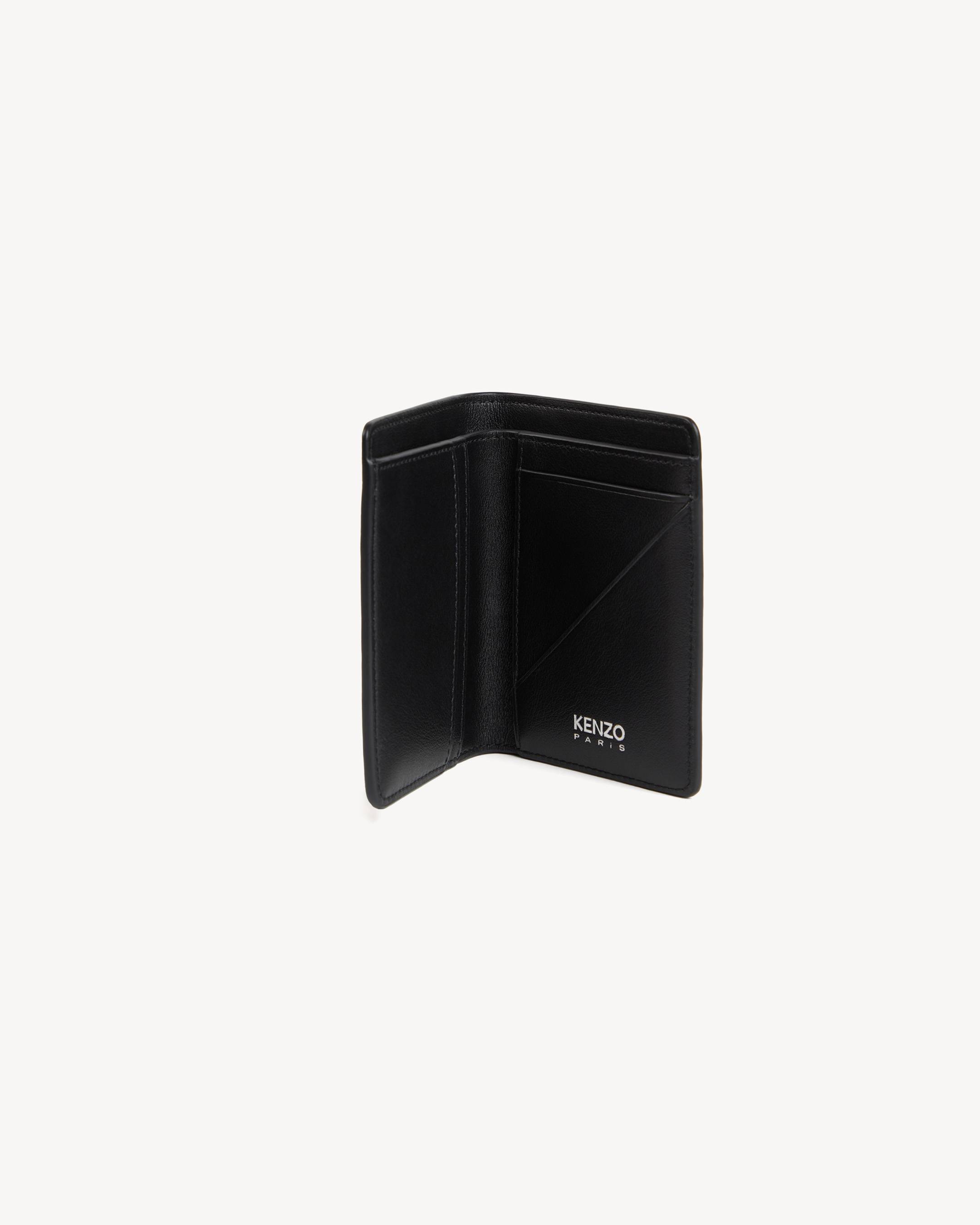 KENZO Double K' fold wallet in leather | KENZO
