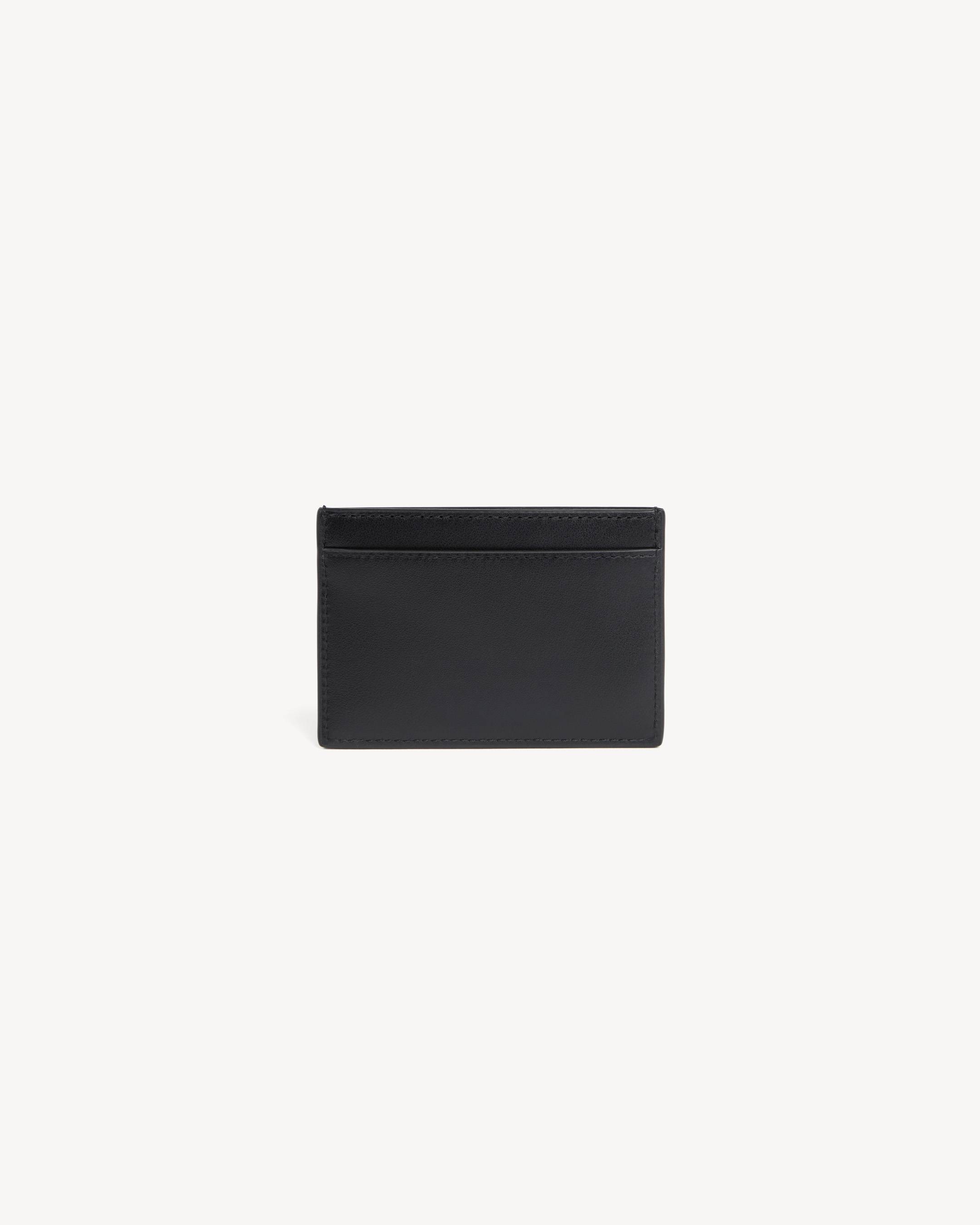 'KENZO Tulip' card holder in leather