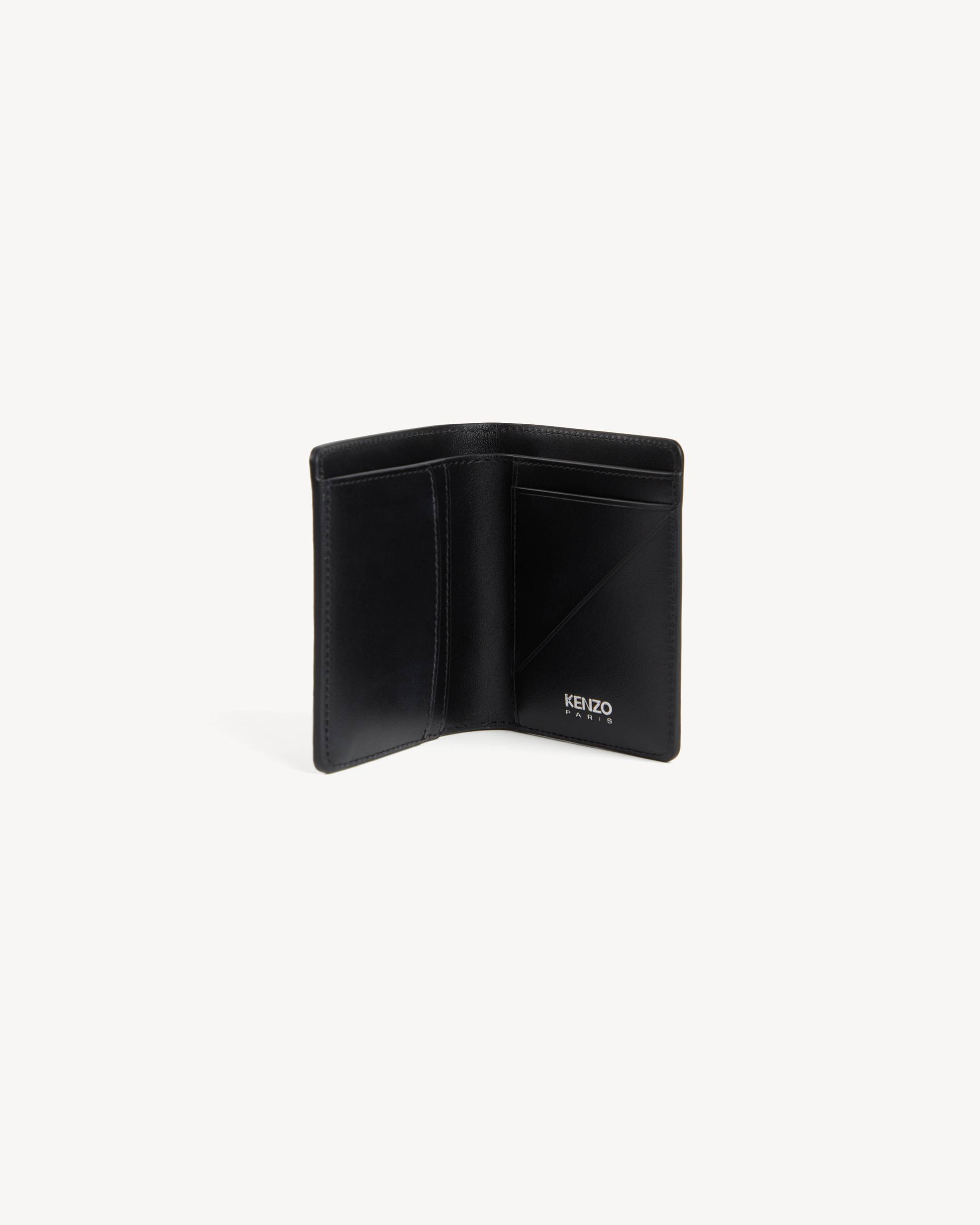 KENZO Tulip' fold wallet in leather | KENZO