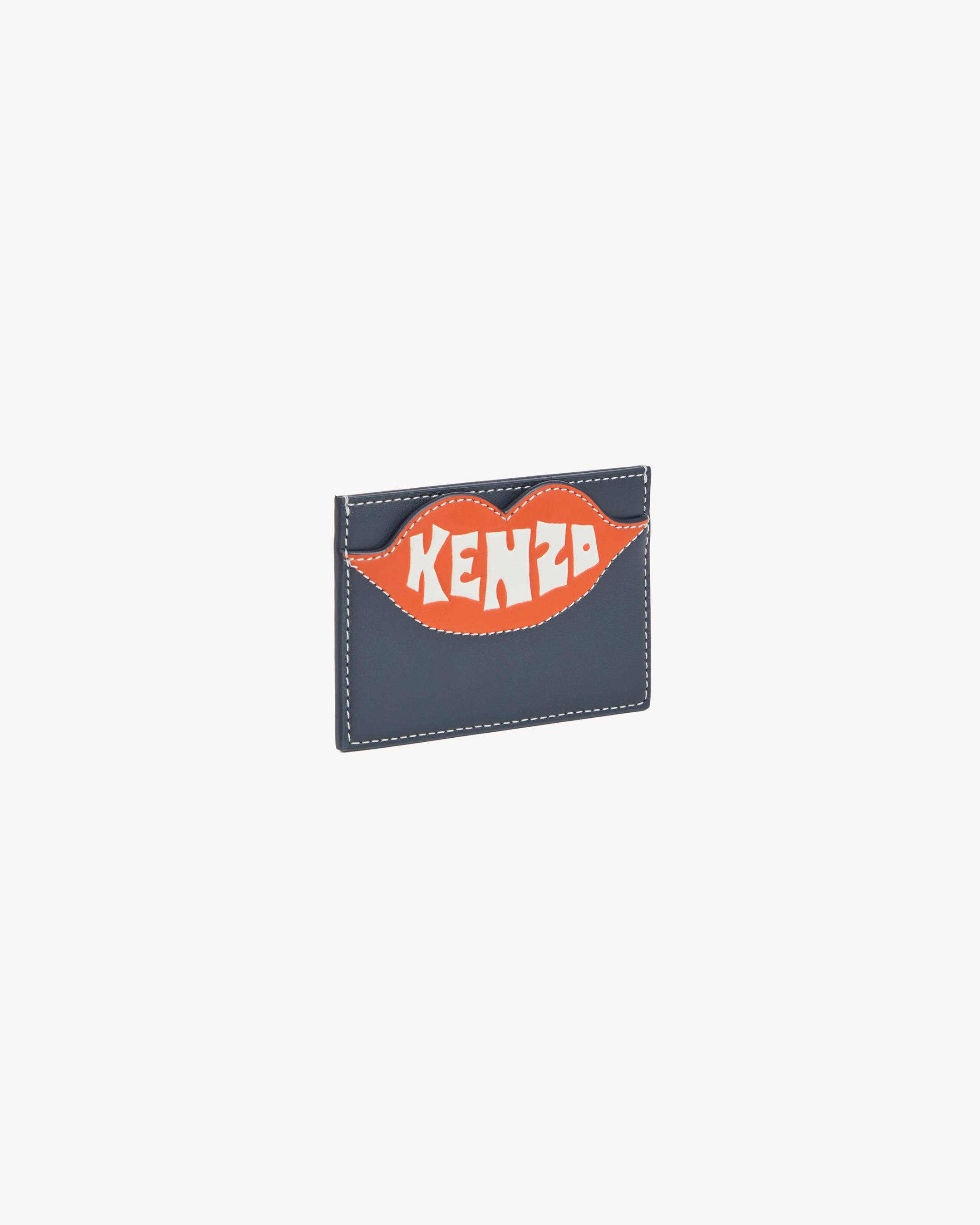 KENZO Loves' card holder in leather | KENZO