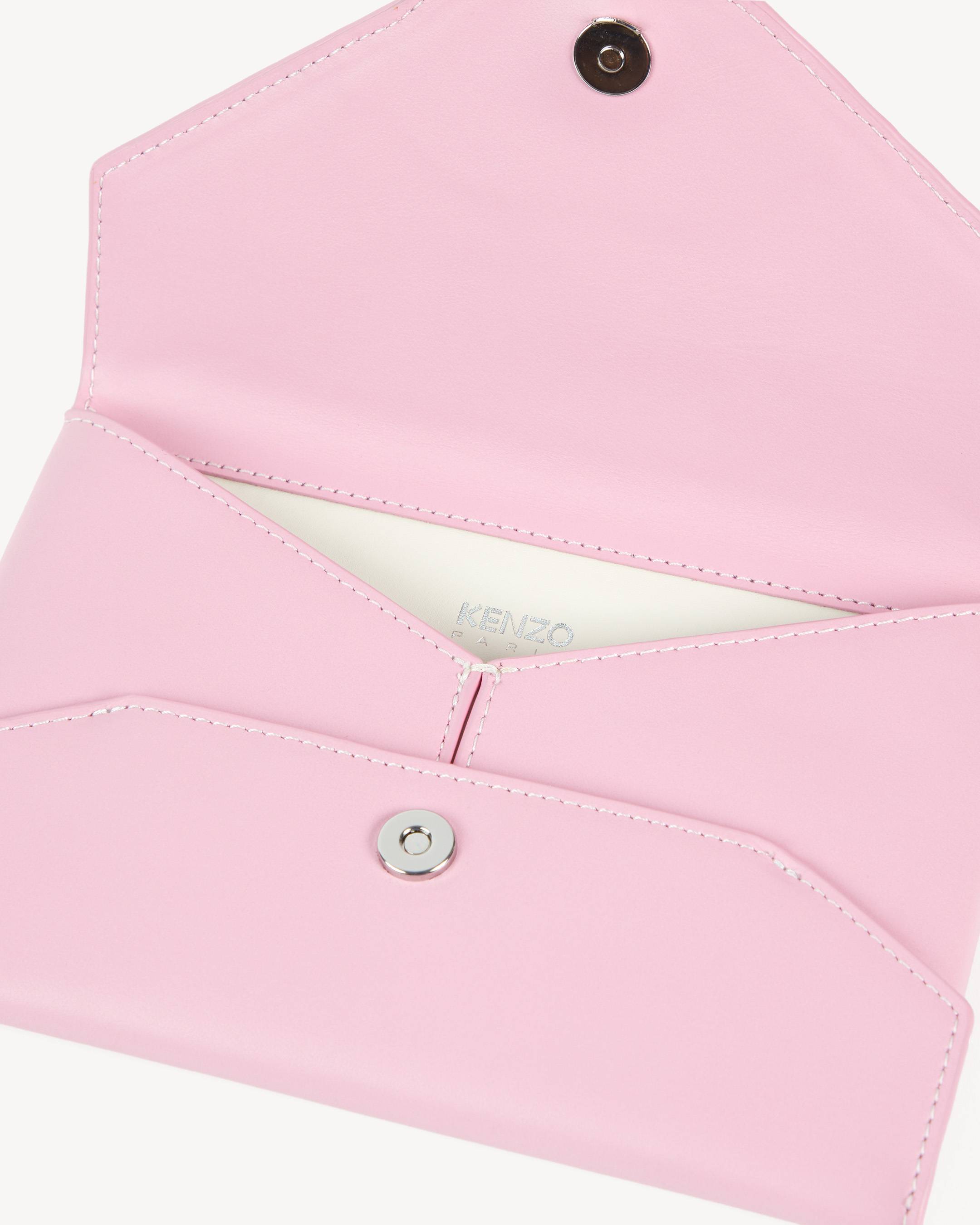 Pochette 'Kenzo Loves' en cuir