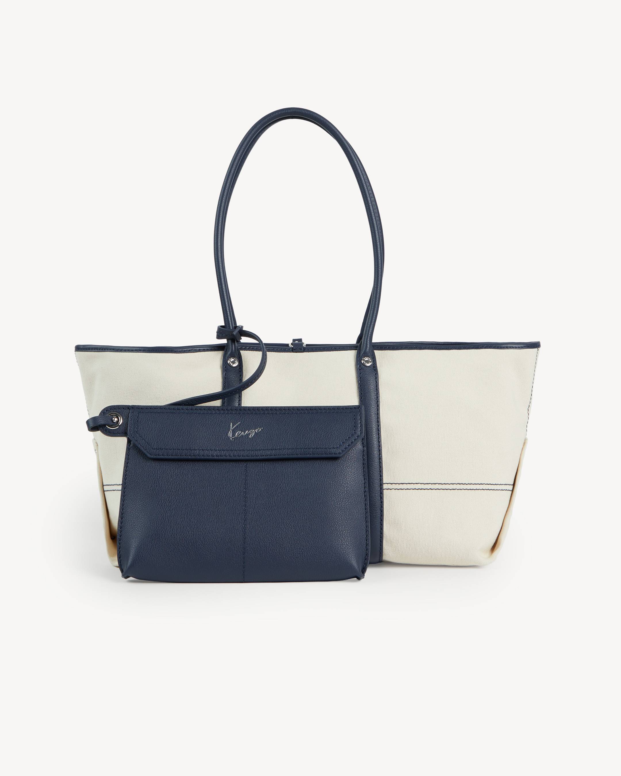 KENZO Utility' リバーシブル ショルダーバッグ イン キャンバス